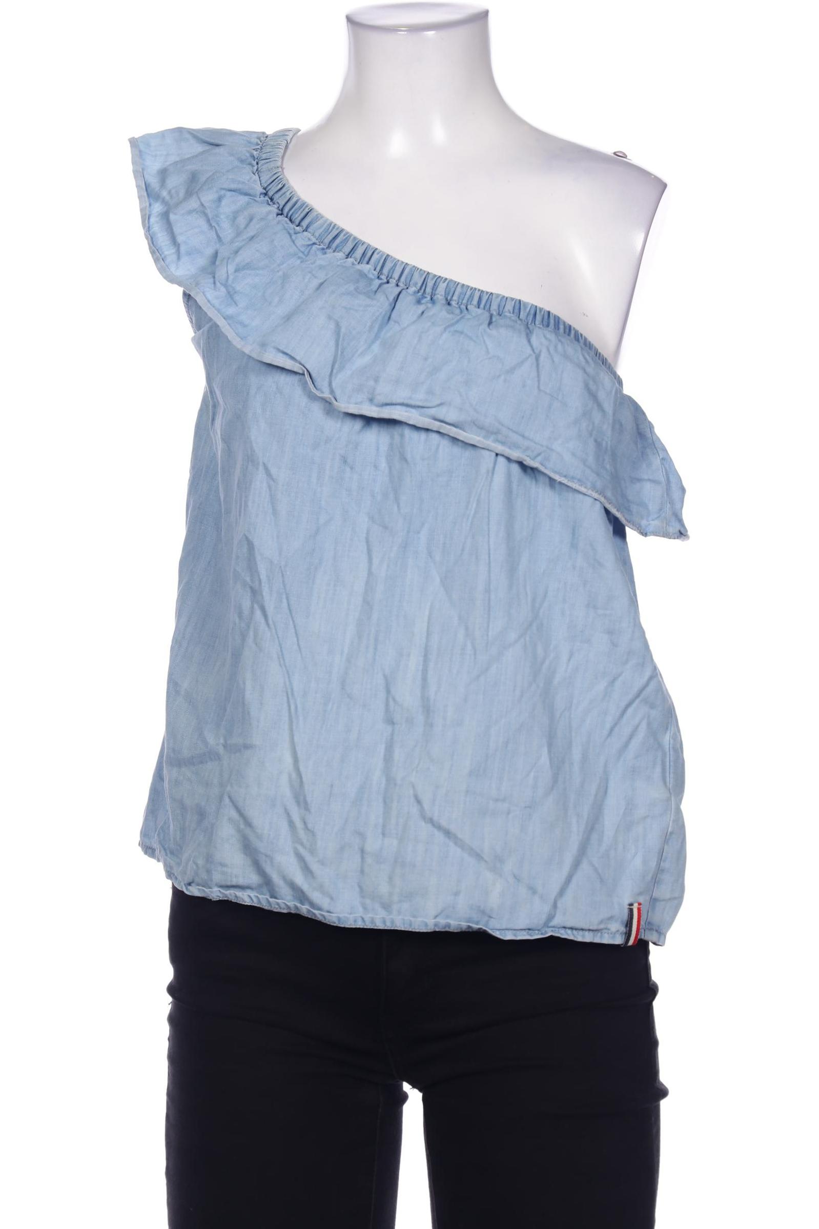 

Tommy Hilfiger Damen Bluse, blau, Gr. 36