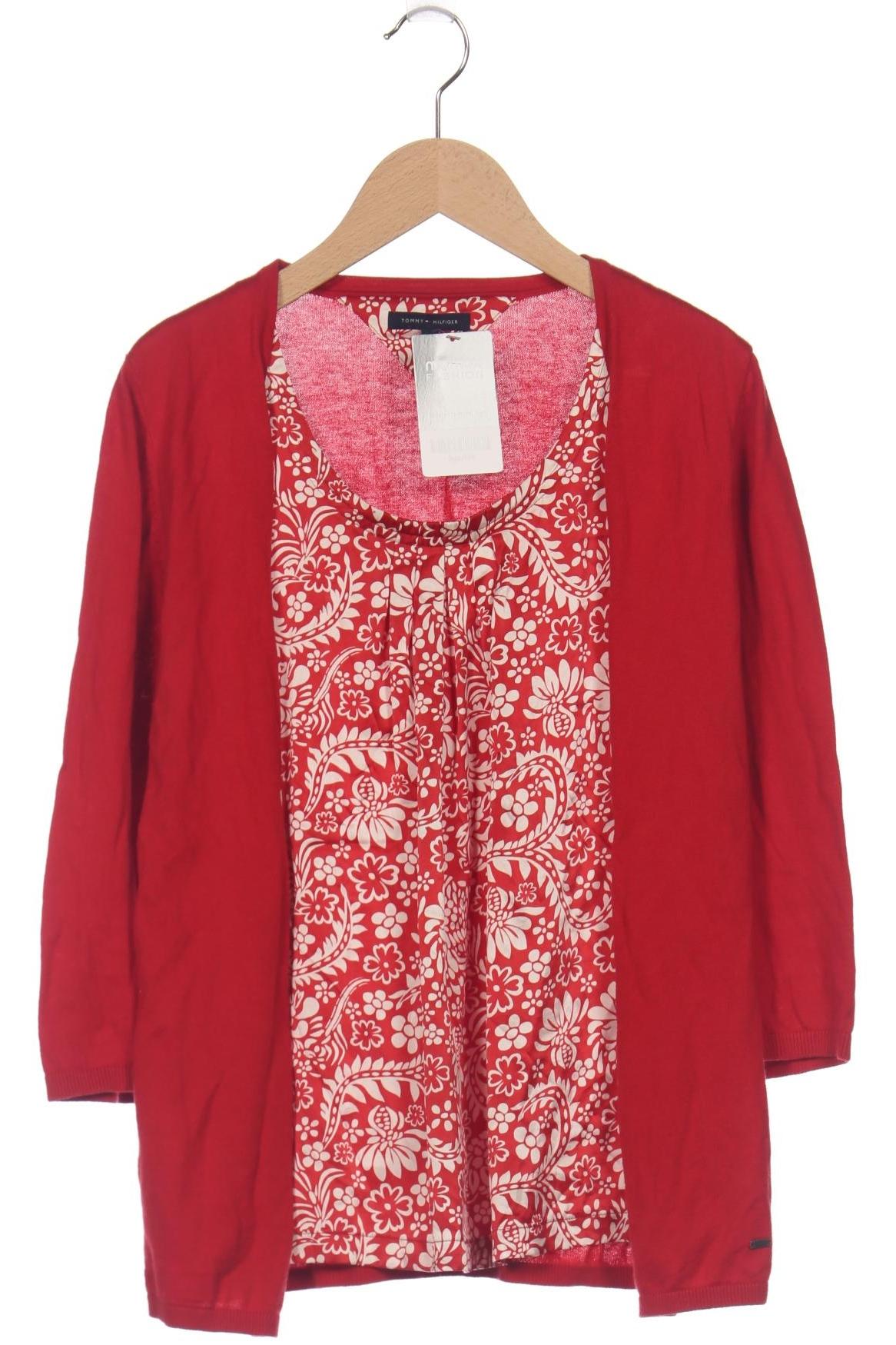 

Tommy Hilfiger Damen Langarmshirt, rot, Gr. 42