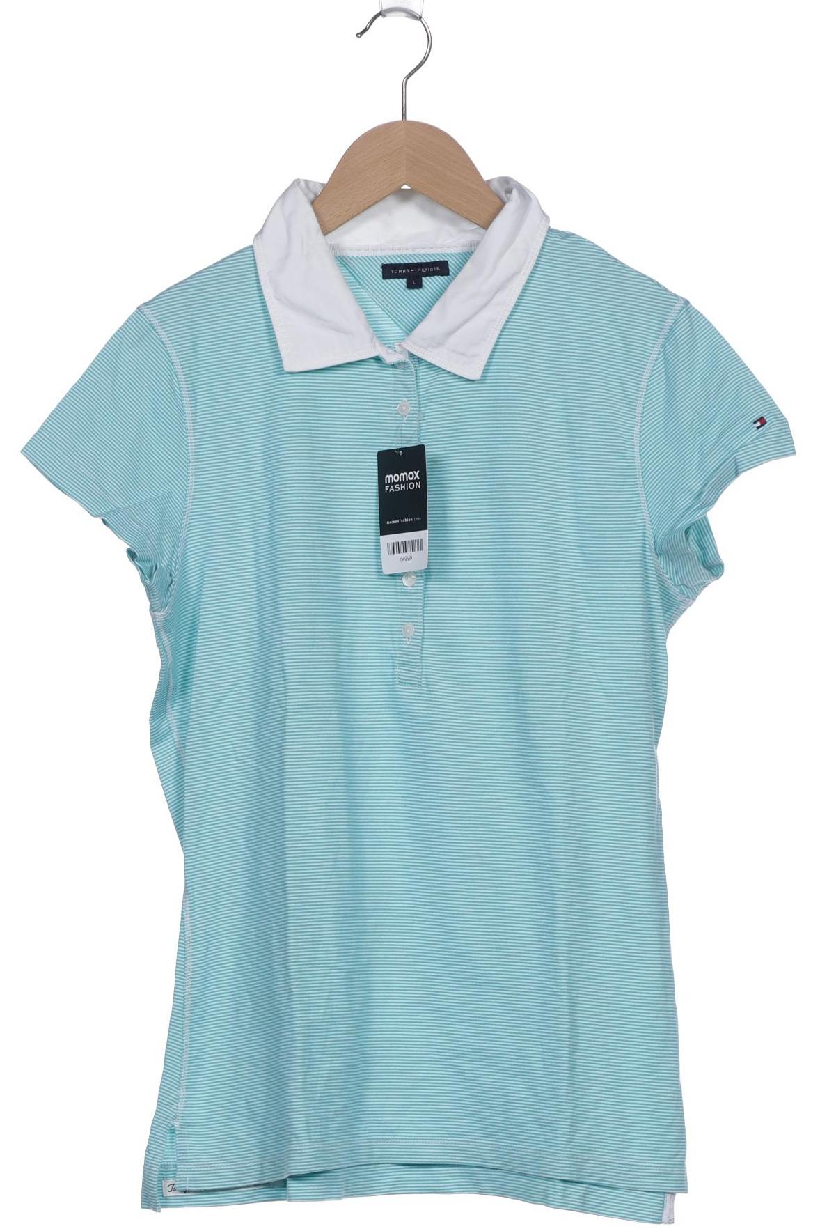 

Tommy Hilfiger Damen Poloshirt, türkis, Gr. 42