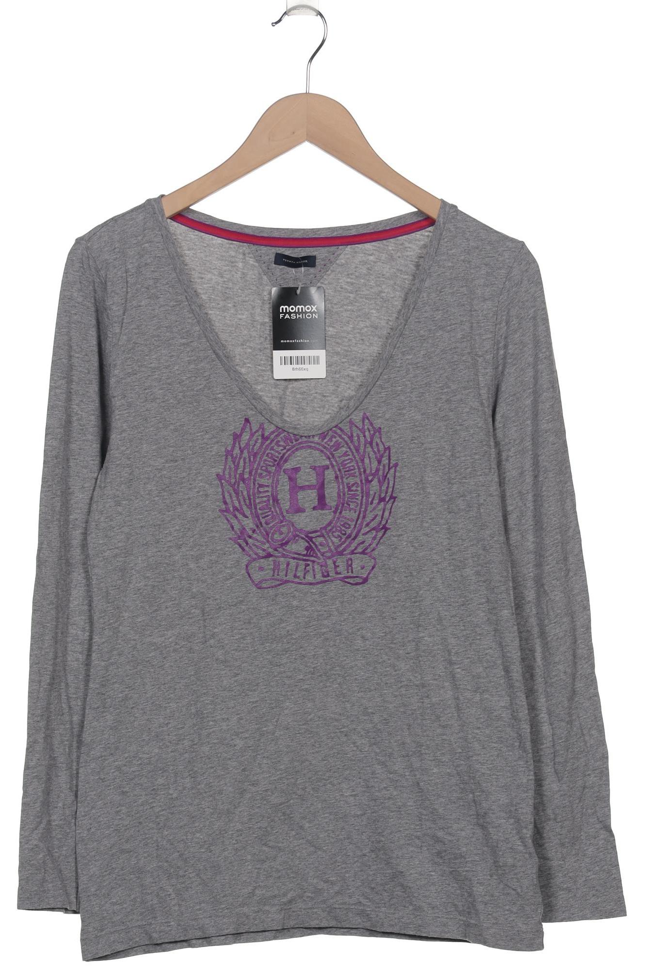 

Tommy Hilfiger Damen Langarmshirt, grau, Gr. 42