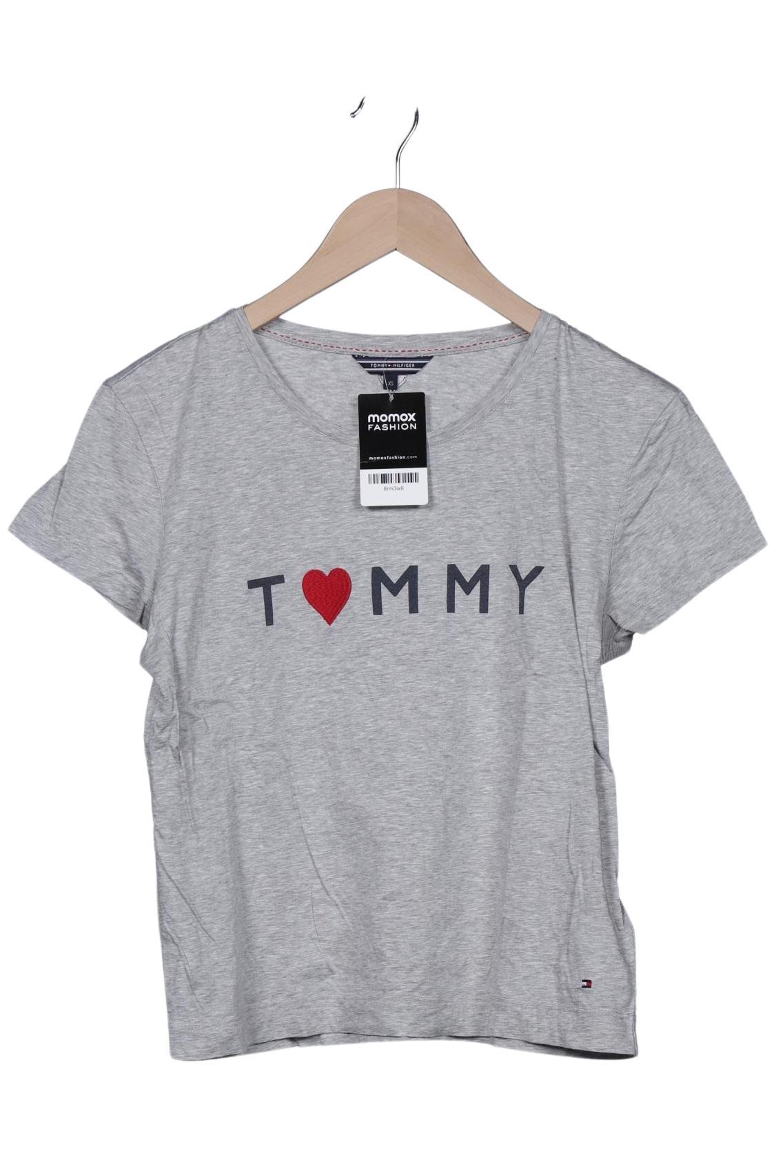 

Tommy Hilfiger Damen T-Shirt, grau, Gr. 34