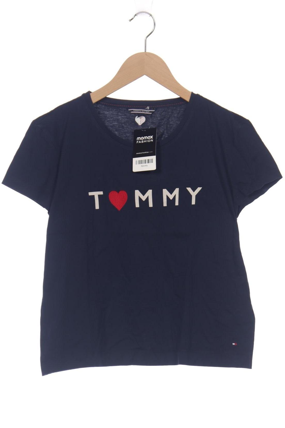 

Tommy Hilfiger Damen T-Shirt, marineblau, Gr. 38