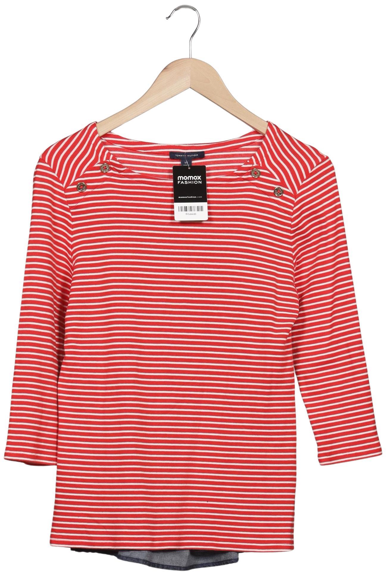 

Tommy Hilfiger Damen Langarmshirt, rot, Gr. 36