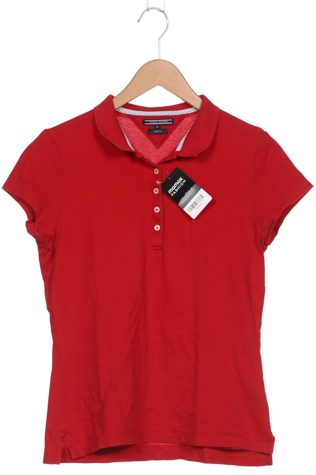 

Tommy Hilfiger Damen Poloshirt, rot