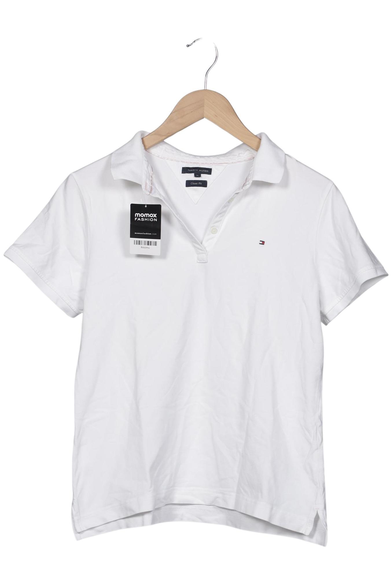 

Tommy Hilfiger Damen Poloshirt, weiß, Gr. 44