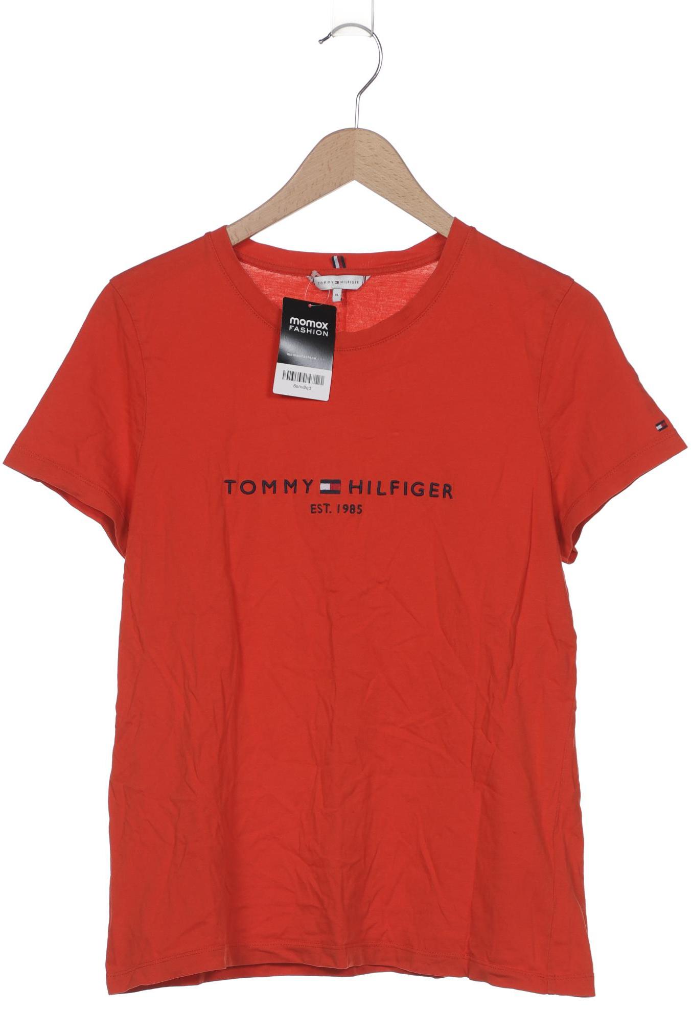 

Tommy Hilfiger Damen T-Shirt, orange, Gr. 44