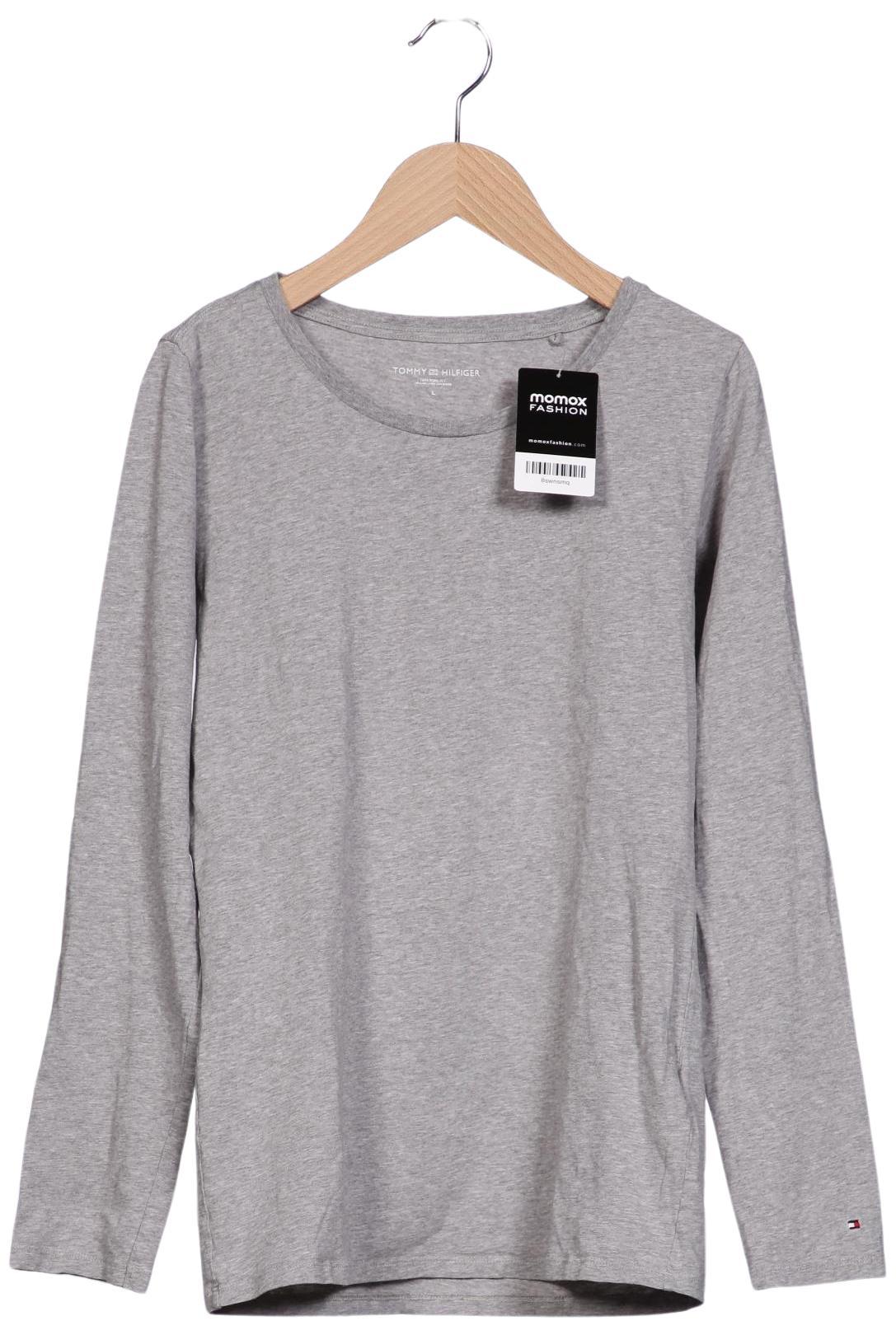 

Tommy Hilfiger Damen Langarmshirt, grau, Gr. 42