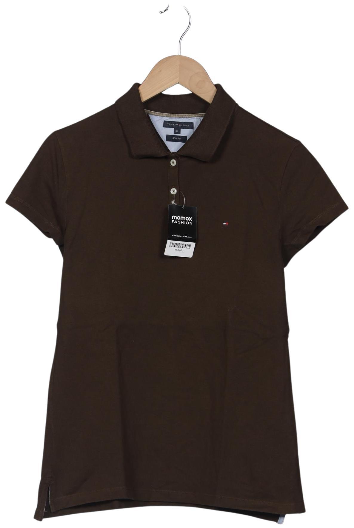 

Tommy Hilfiger Damen Poloshirt, braun, Gr. 44