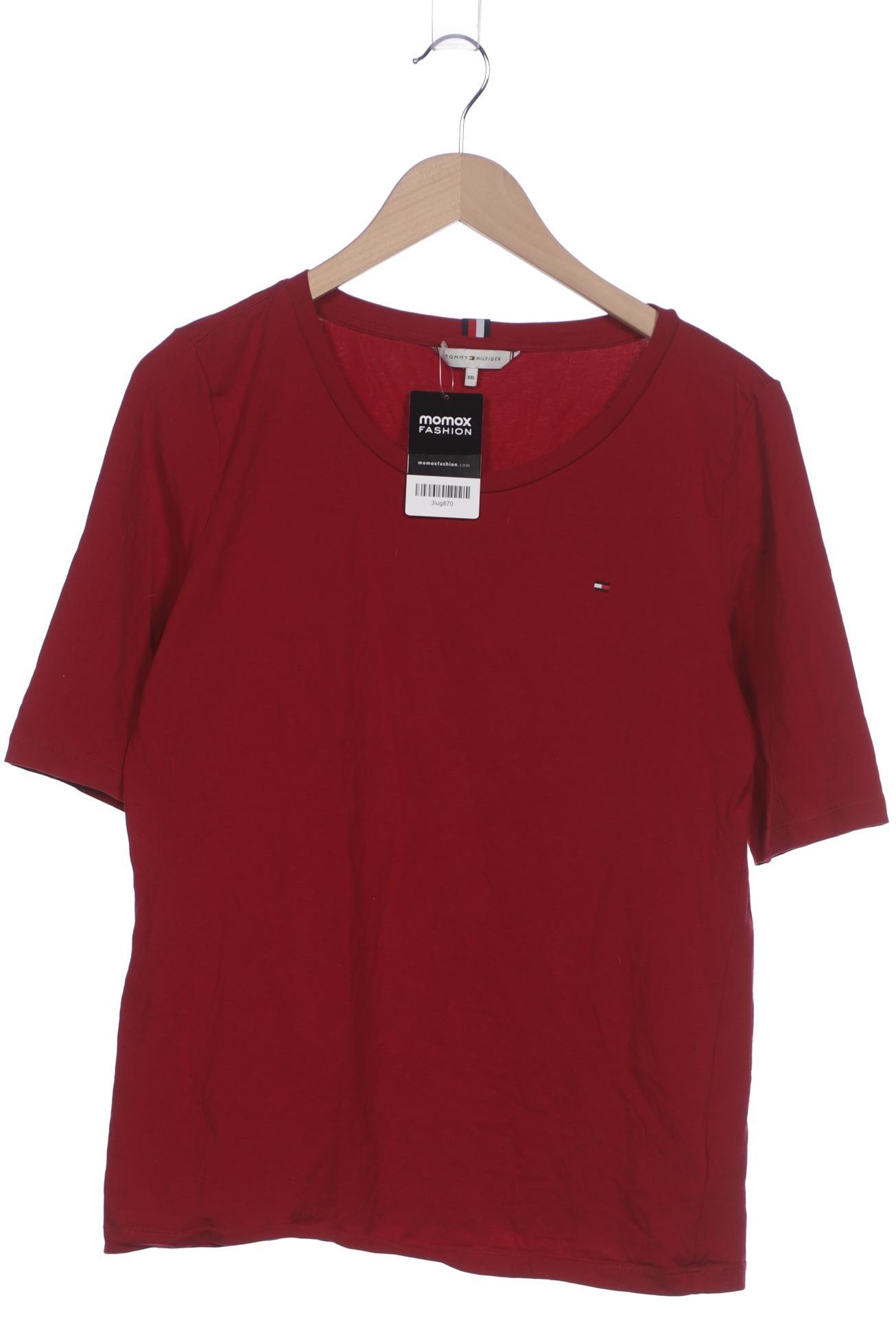 

Tommy Hilfiger Damen T-Shirt, rot, Gr. 46