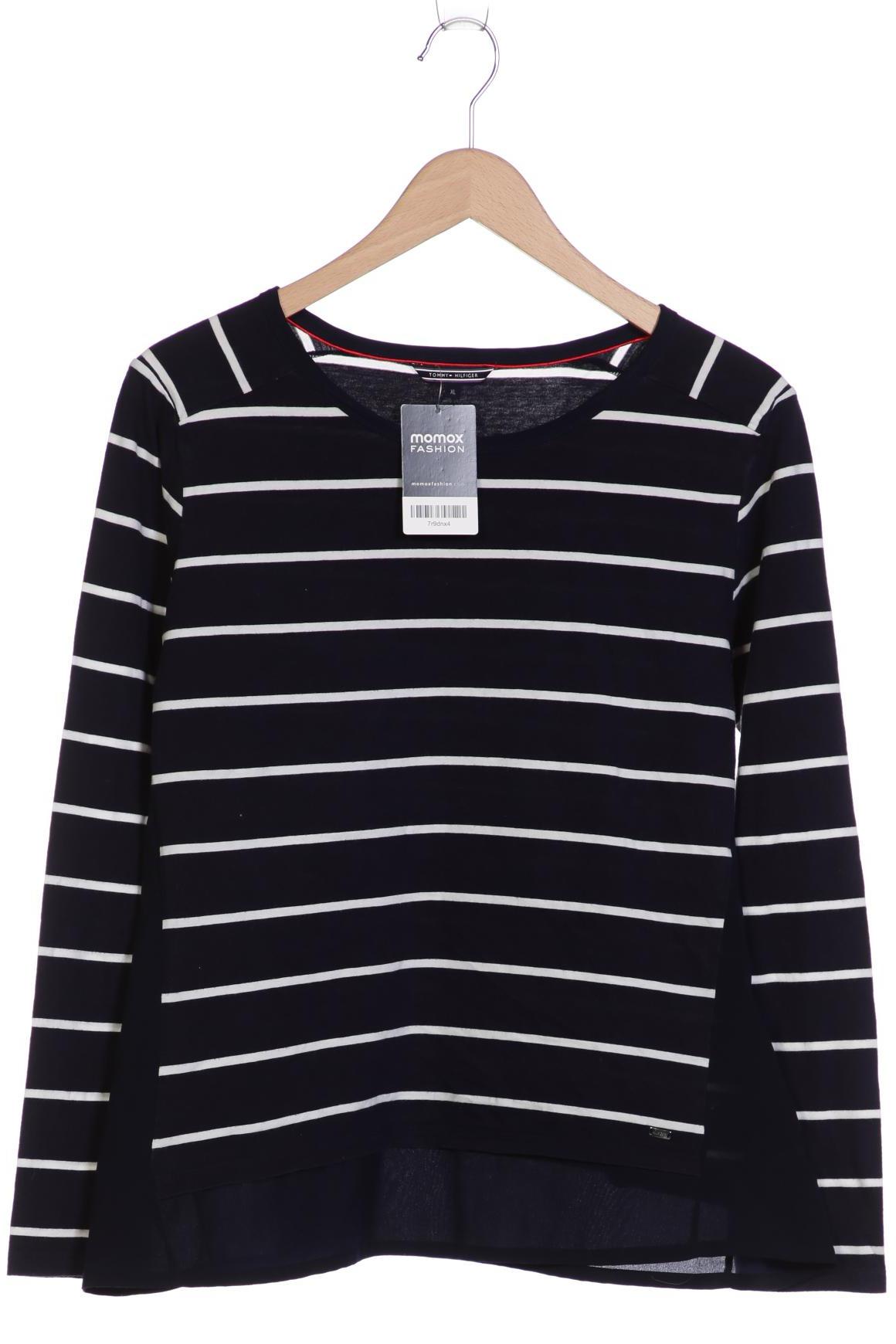 

Tommy Hilfiger Damen Langarmshirt, marineblau