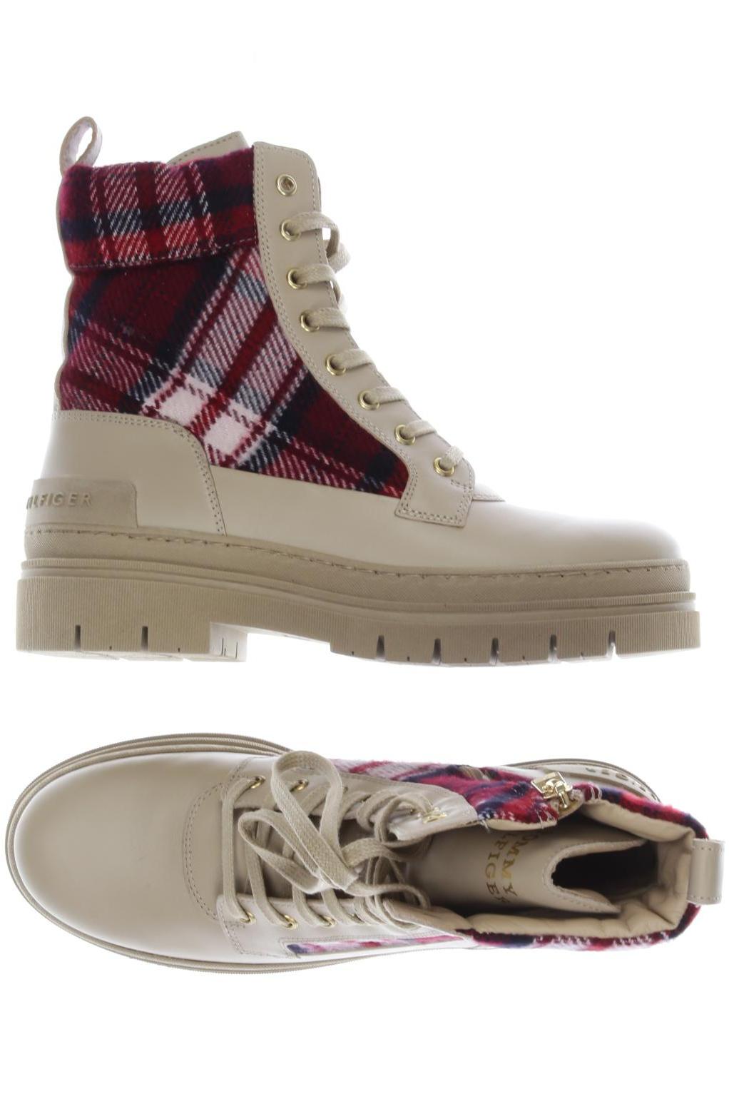 

Tommy Hilfiger Damen Stiefelette, beige, Gr. 39