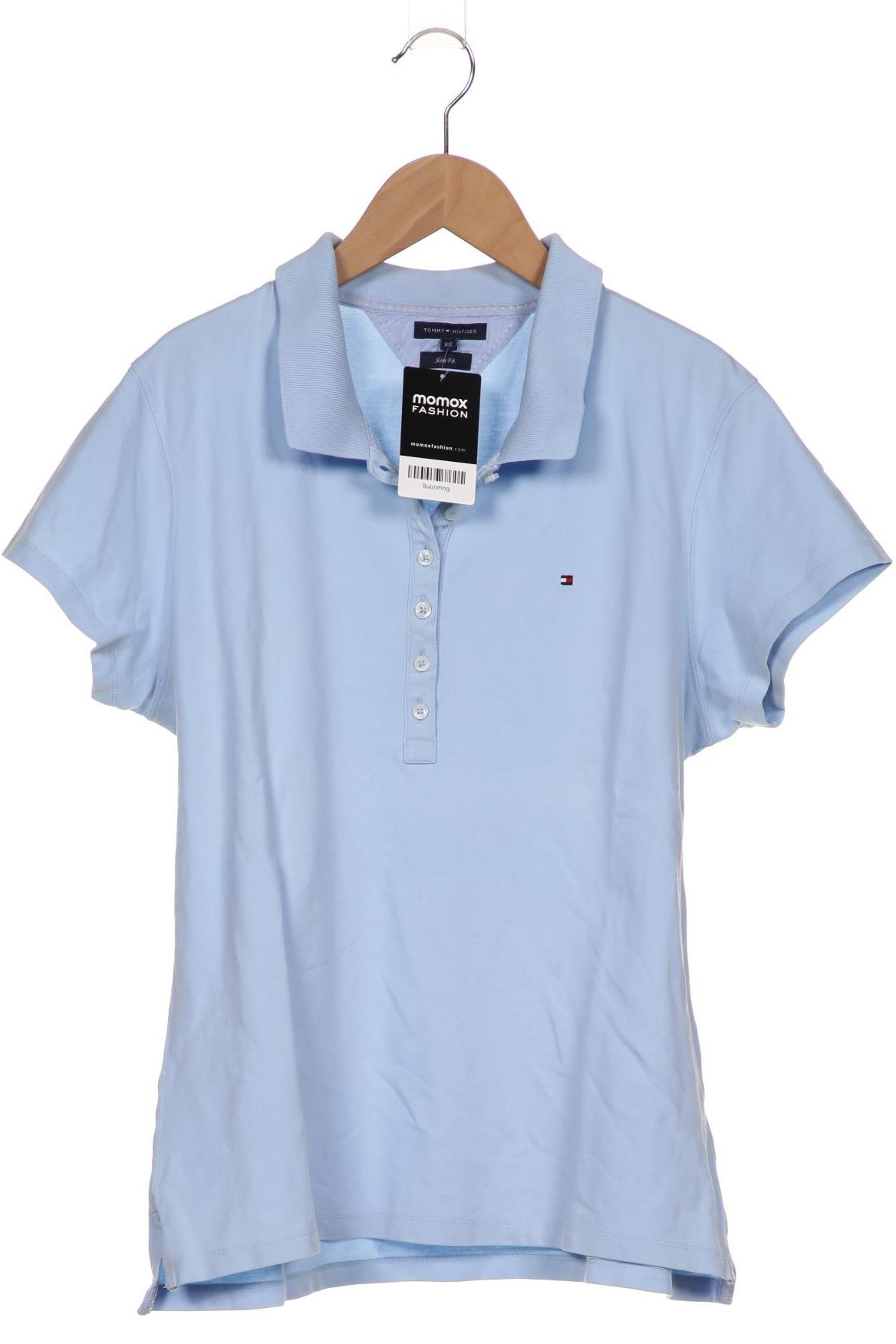 

Tommy Hilfiger Damen Poloshirt, hellblau, Gr. 46
