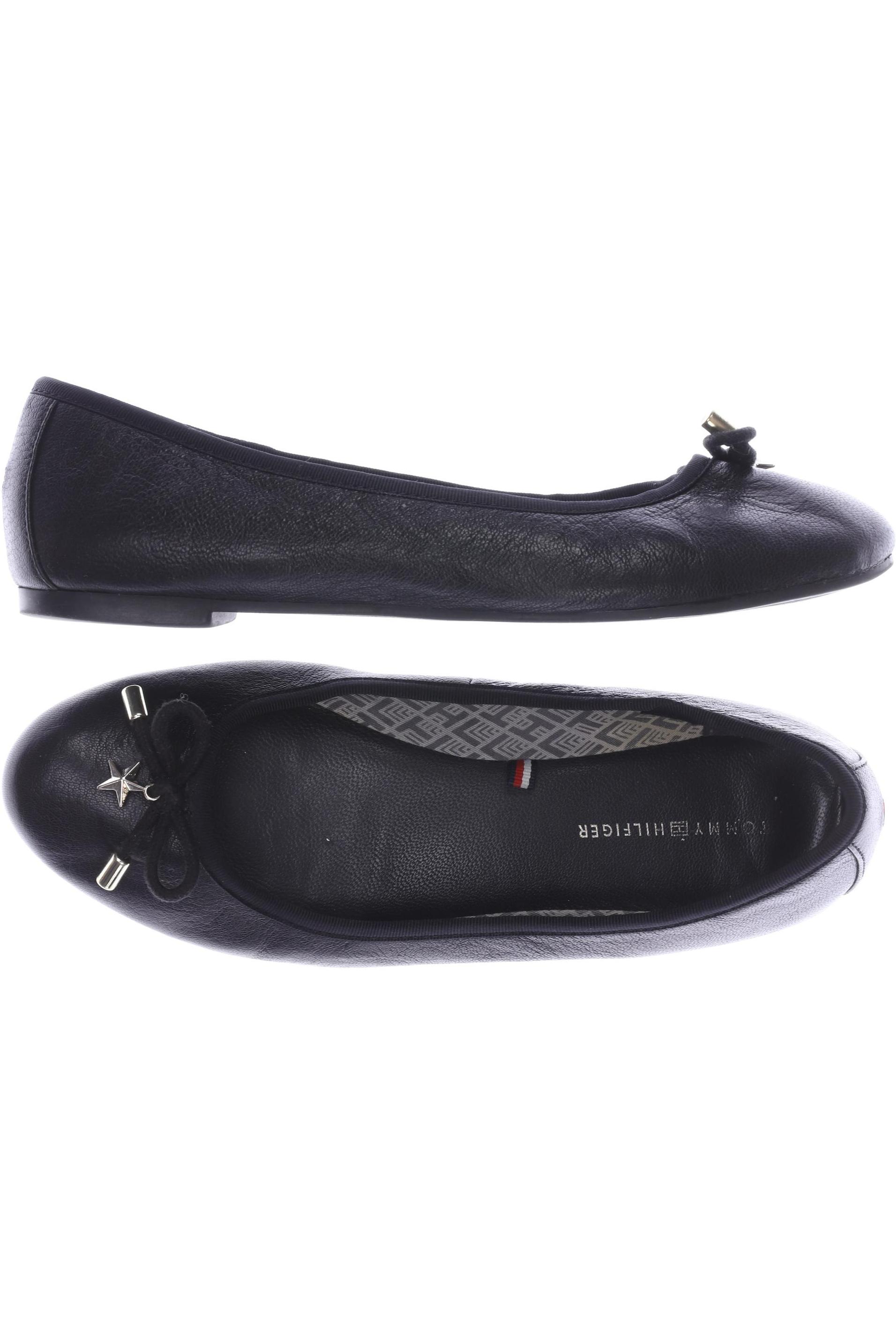 

Tommy Hilfiger Damen Ballerinas, schwarz, Gr. 37
