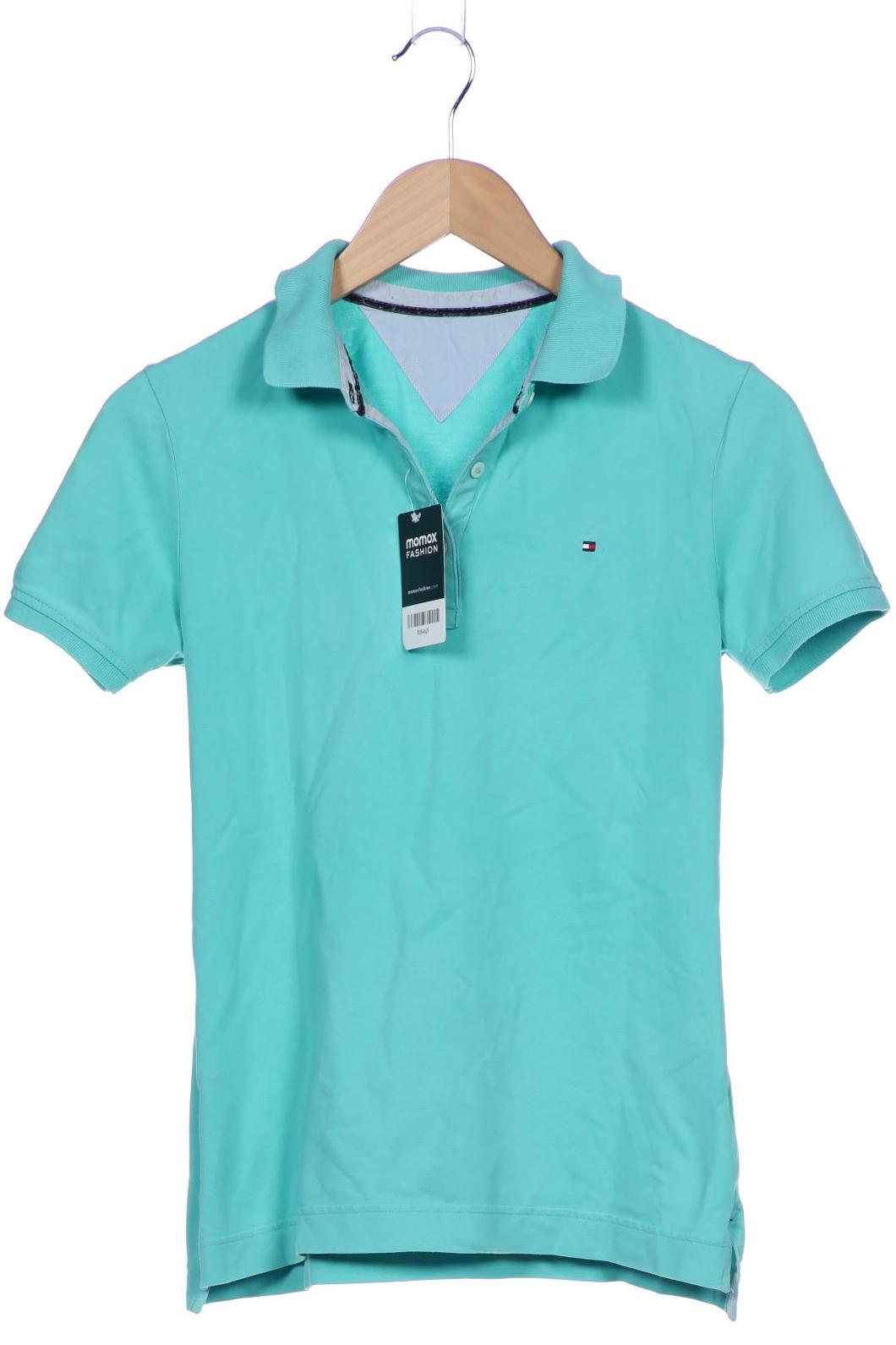 

Tommy Hilfiger Damen Poloshirt, türkis, Gr. 36