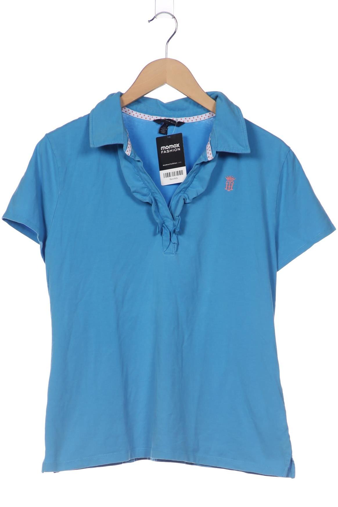 

Tommy Hilfiger Damen Poloshirt, blau, Gr. 44