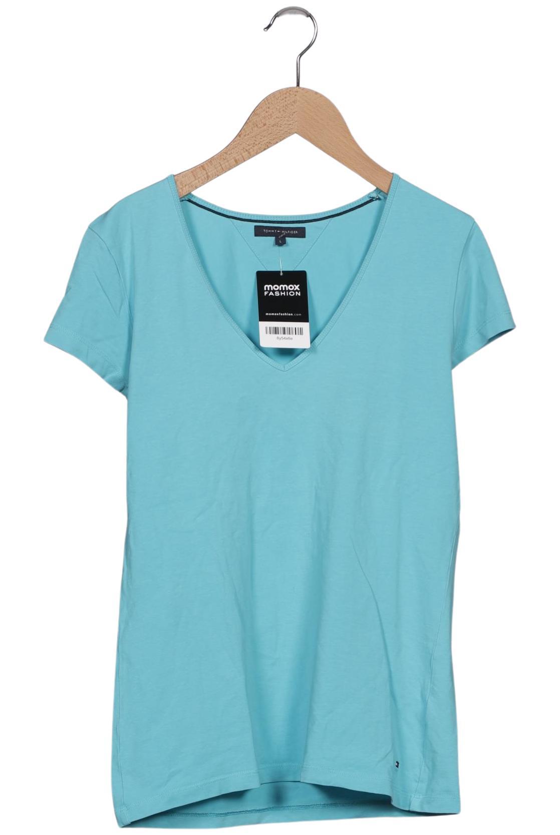 

Tommy Hilfiger Damen T-Shirt, blau, Gr. 42