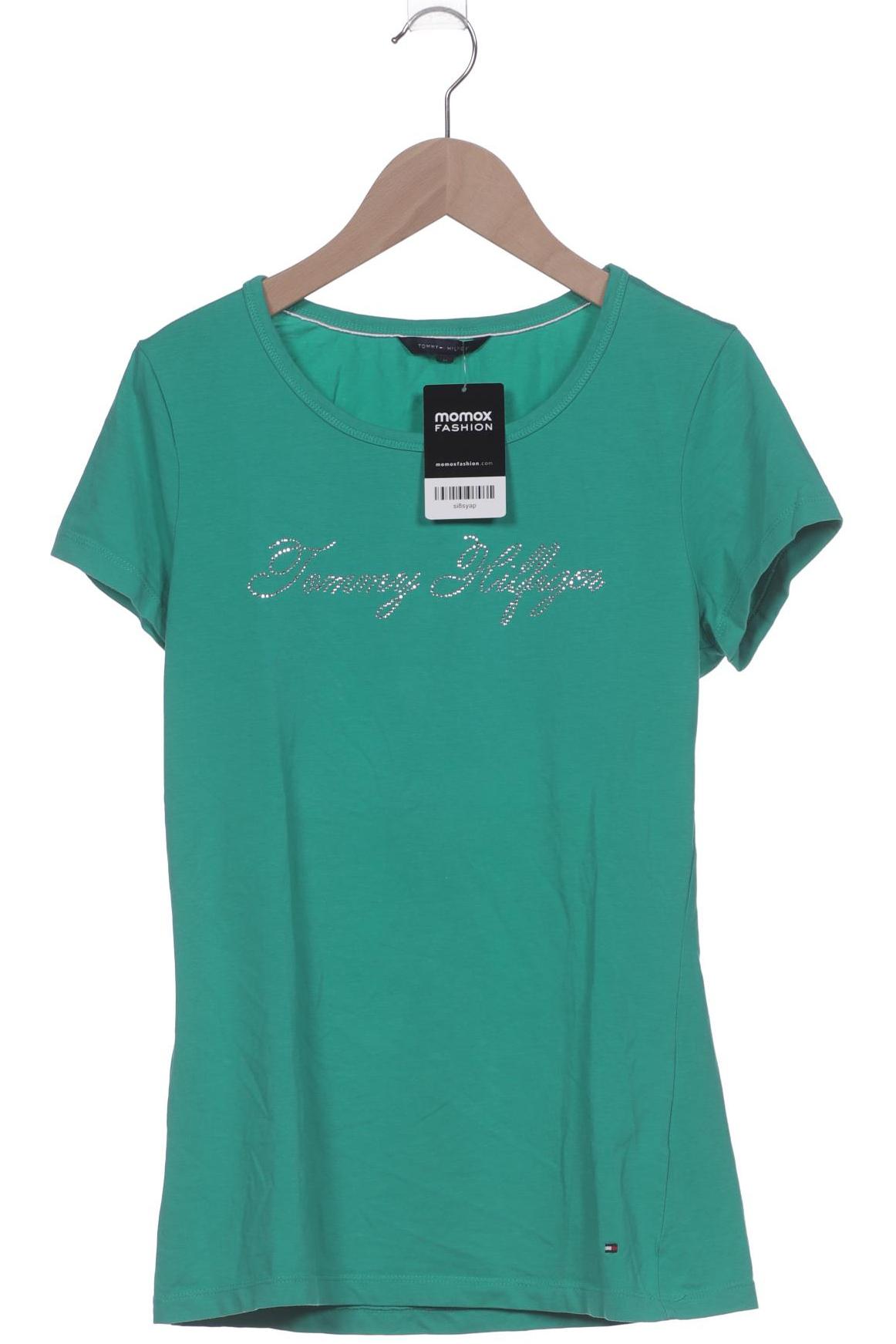 

Tommy Hilfiger Damen T-Shirt, grün, Gr. 38