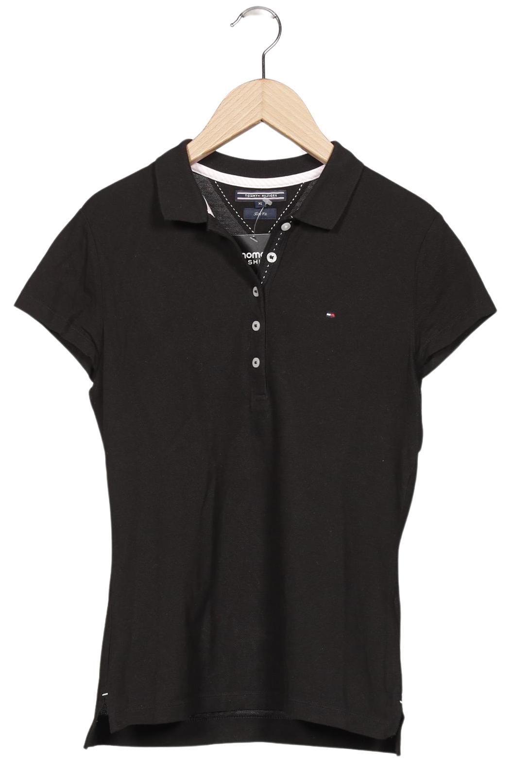 

Tommy Hilfiger Damen Poloshirt, schwarz, Gr. 34