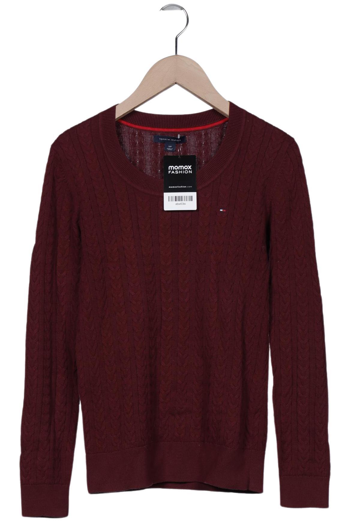 

Tommy Hilfiger Damen Pullover, bordeaux, Gr. 36