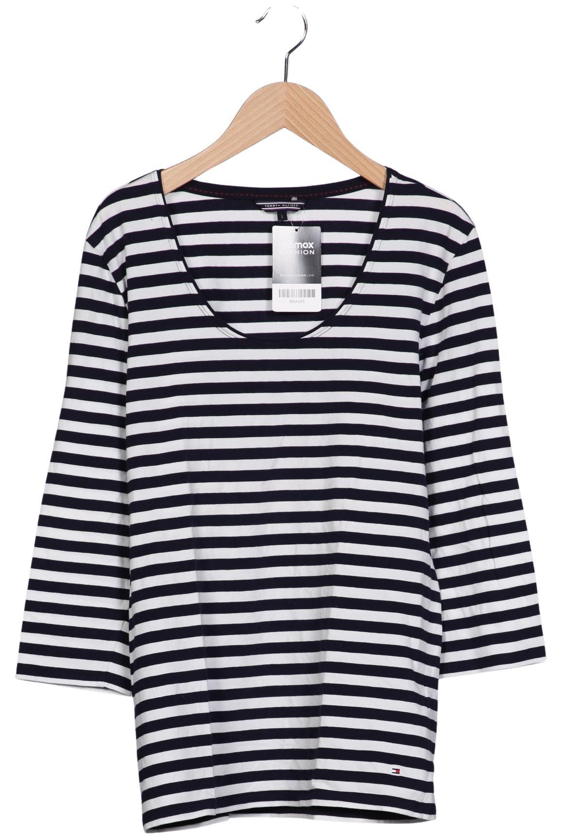 

Tommy Hilfiger Damen Langarmshirt, marineblau, Gr. 42