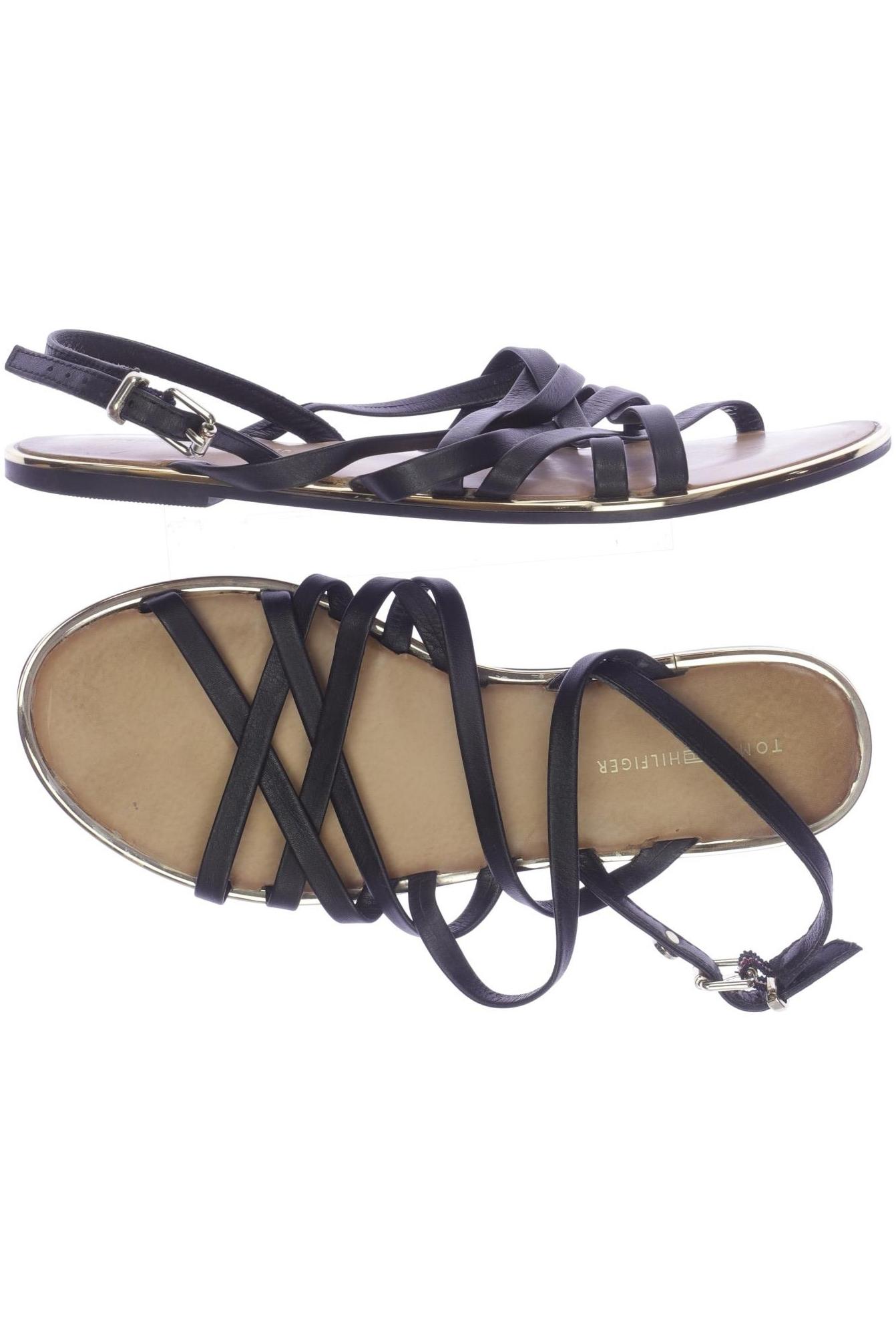 

Tommy Hilfiger Damen Sandale, schwarz, Gr. 37.5
