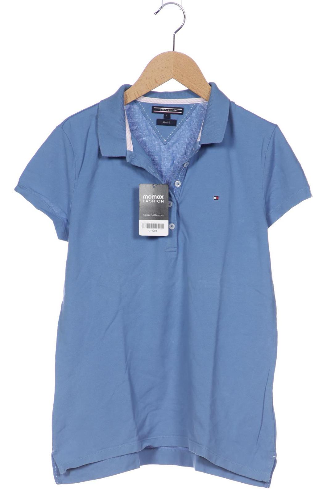 

Tommy Hilfiger Damen Poloshirt, blau, Gr. 42