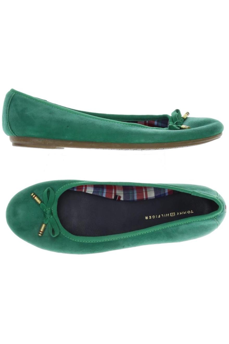 

Tommy Hilfiger Damen Ballerinas, grün, Gr. 38