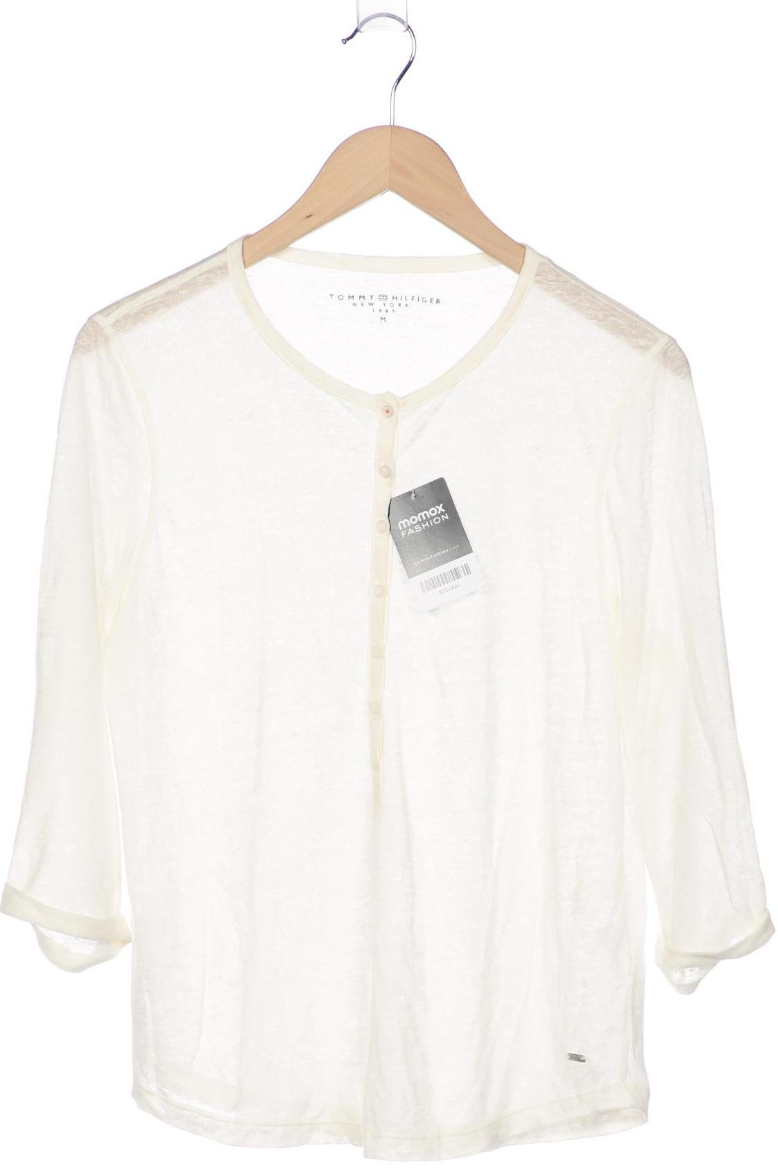 

Tommy Hilfiger Damen Langarmshirt, cremeweiß