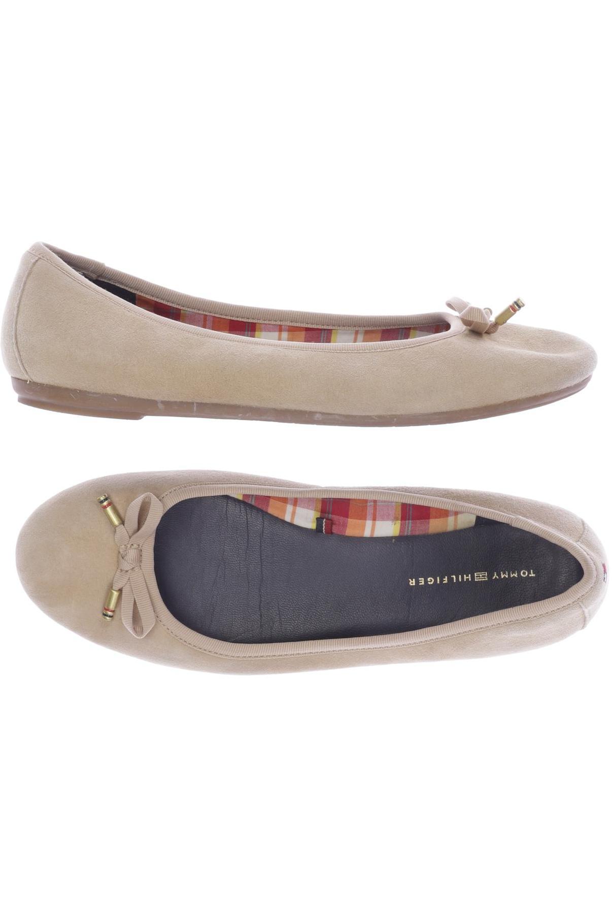 

Tommy Hilfiger Damen Ballerinas, beige