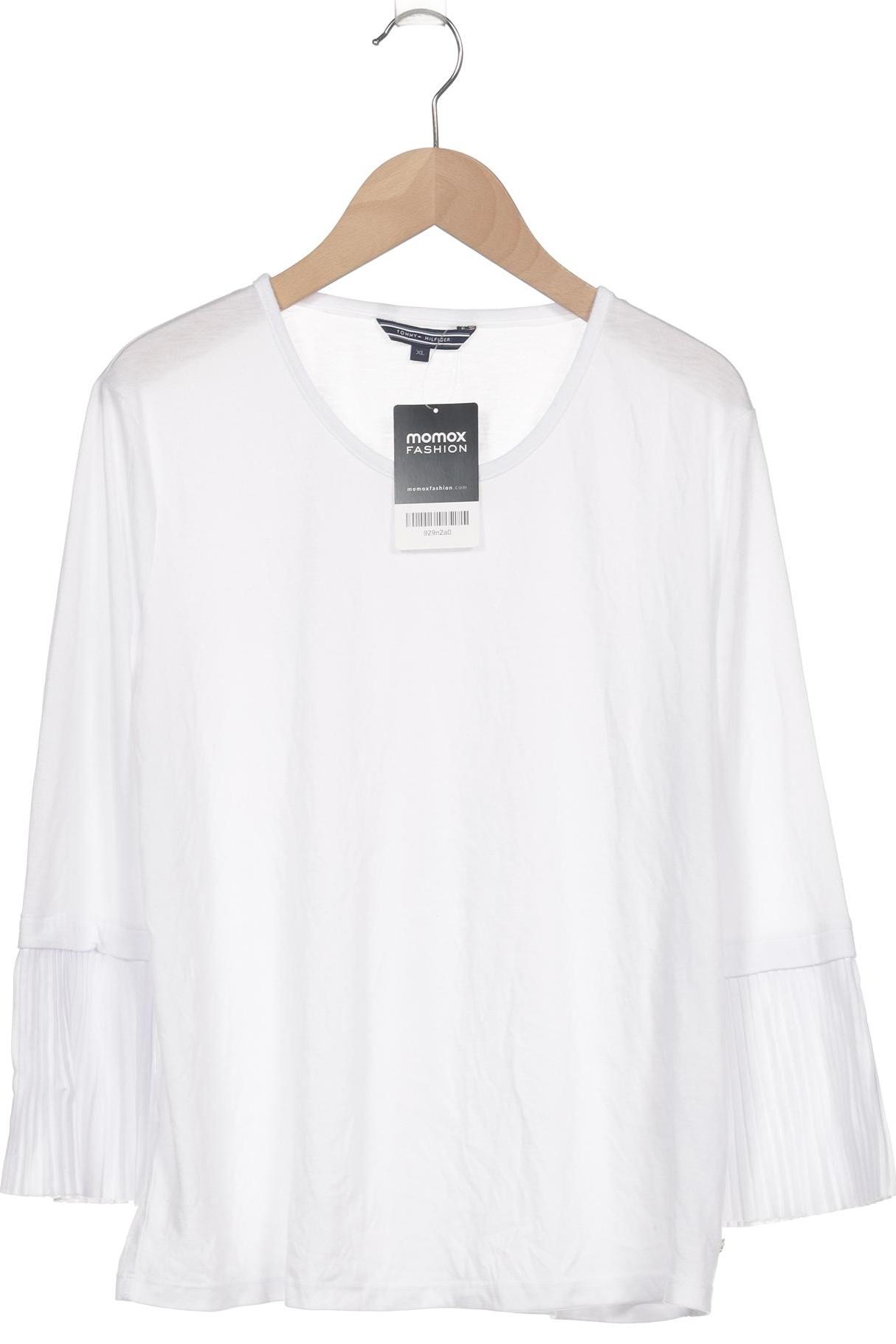 

Tommy Hilfiger Damen Langarmshirt, weiß, Gr. 44
