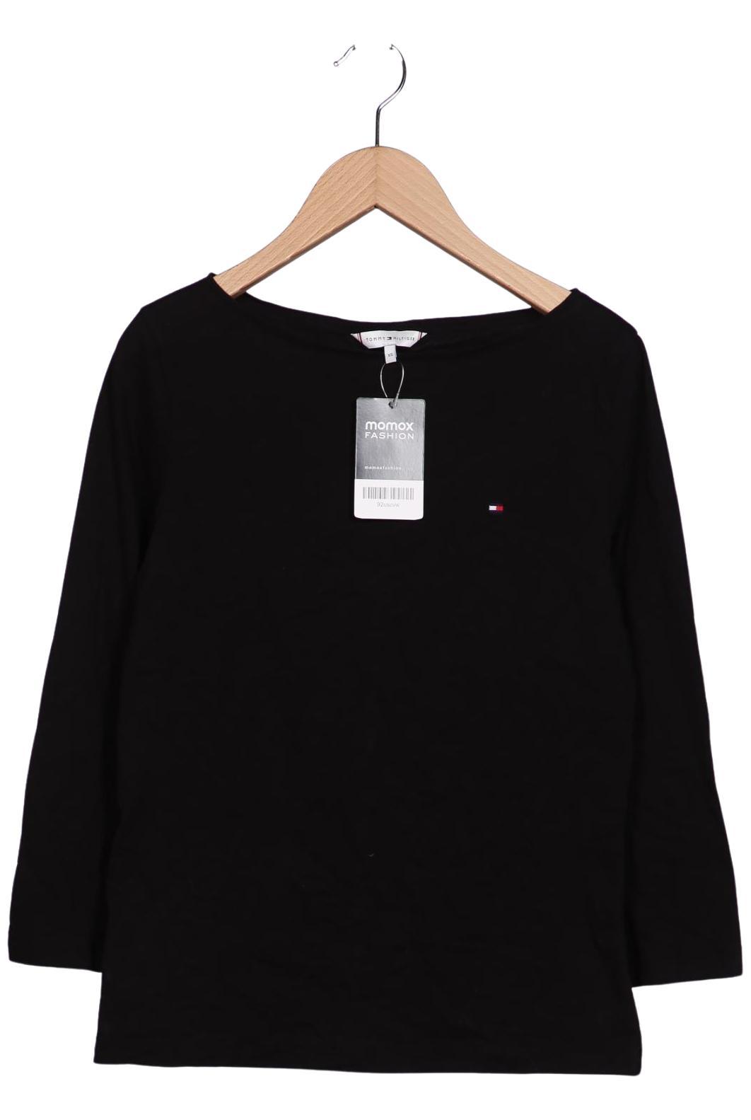 

Tommy Hilfiger Damen Langarmshirt, schwarz, Gr. 34