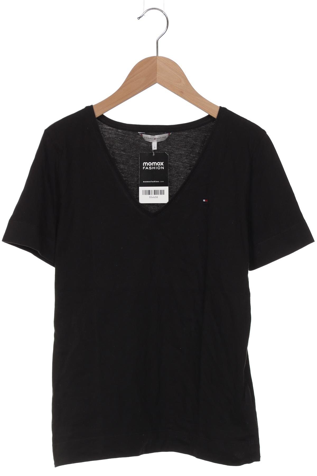 

Tommy Hilfiger Damen T-Shirt, schwarz, Gr. 36