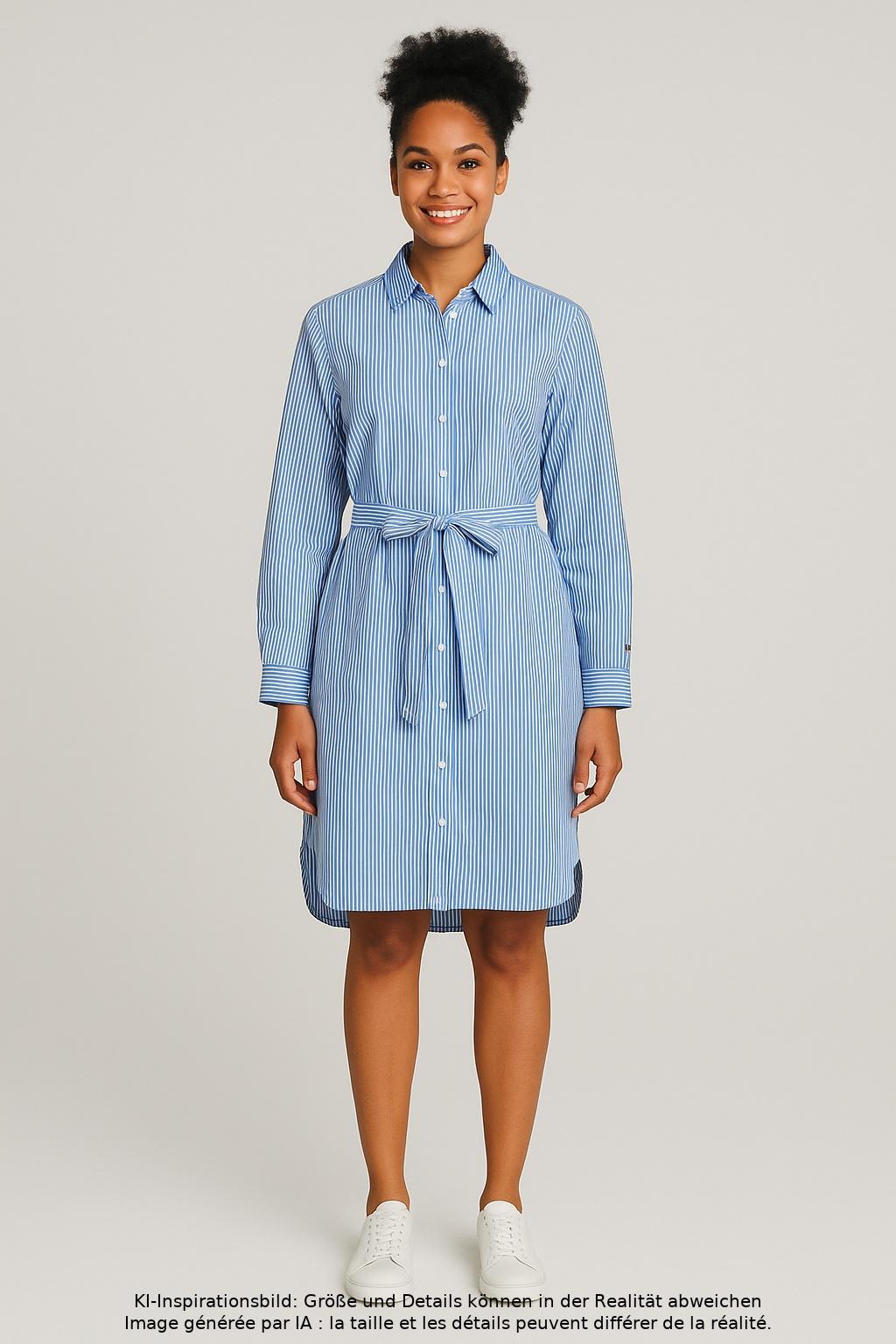 

Tommy Hilfiger Damen Kleid, hellblau, Gr. 42