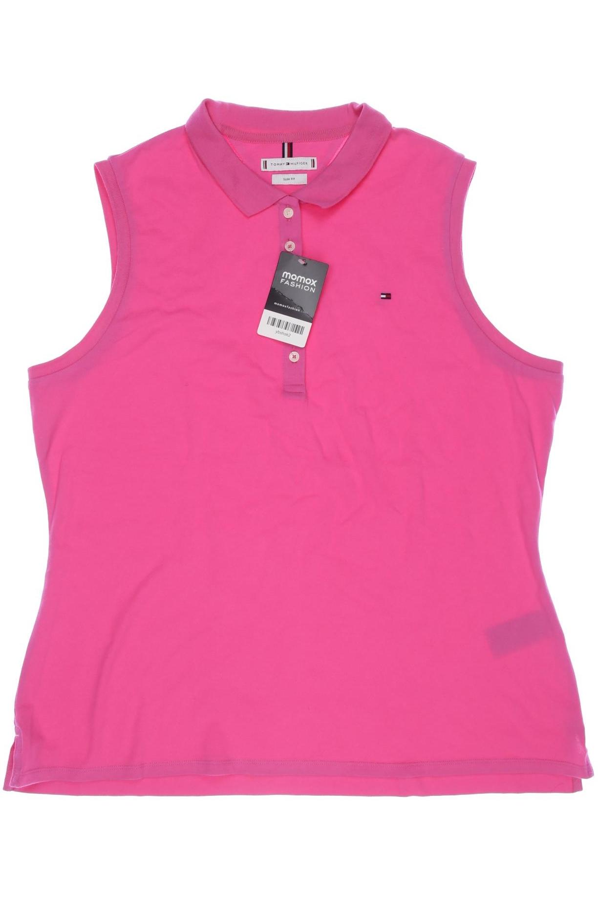 

Tommy Hilfiger Damen Poloshirt, pink, Gr. 48