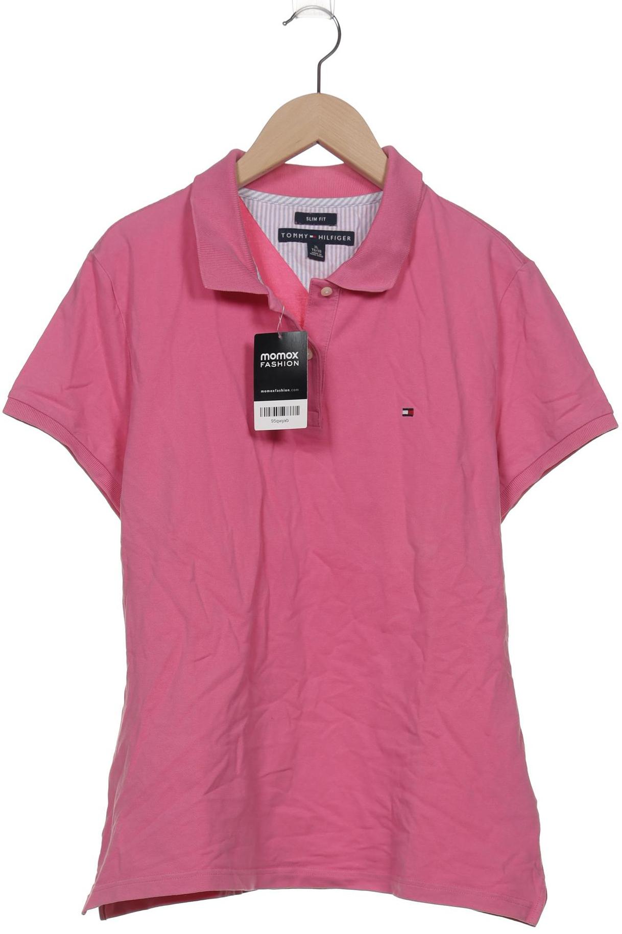 

Tommy Hilfiger Damen Poloshirt, pink, Gr. 44