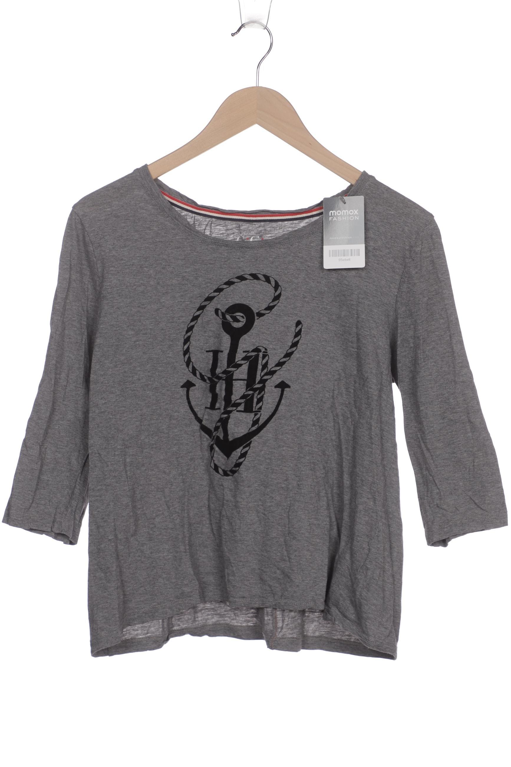

Tommy Hilfiger Damen Langarmshirt, grau, Gr. 42