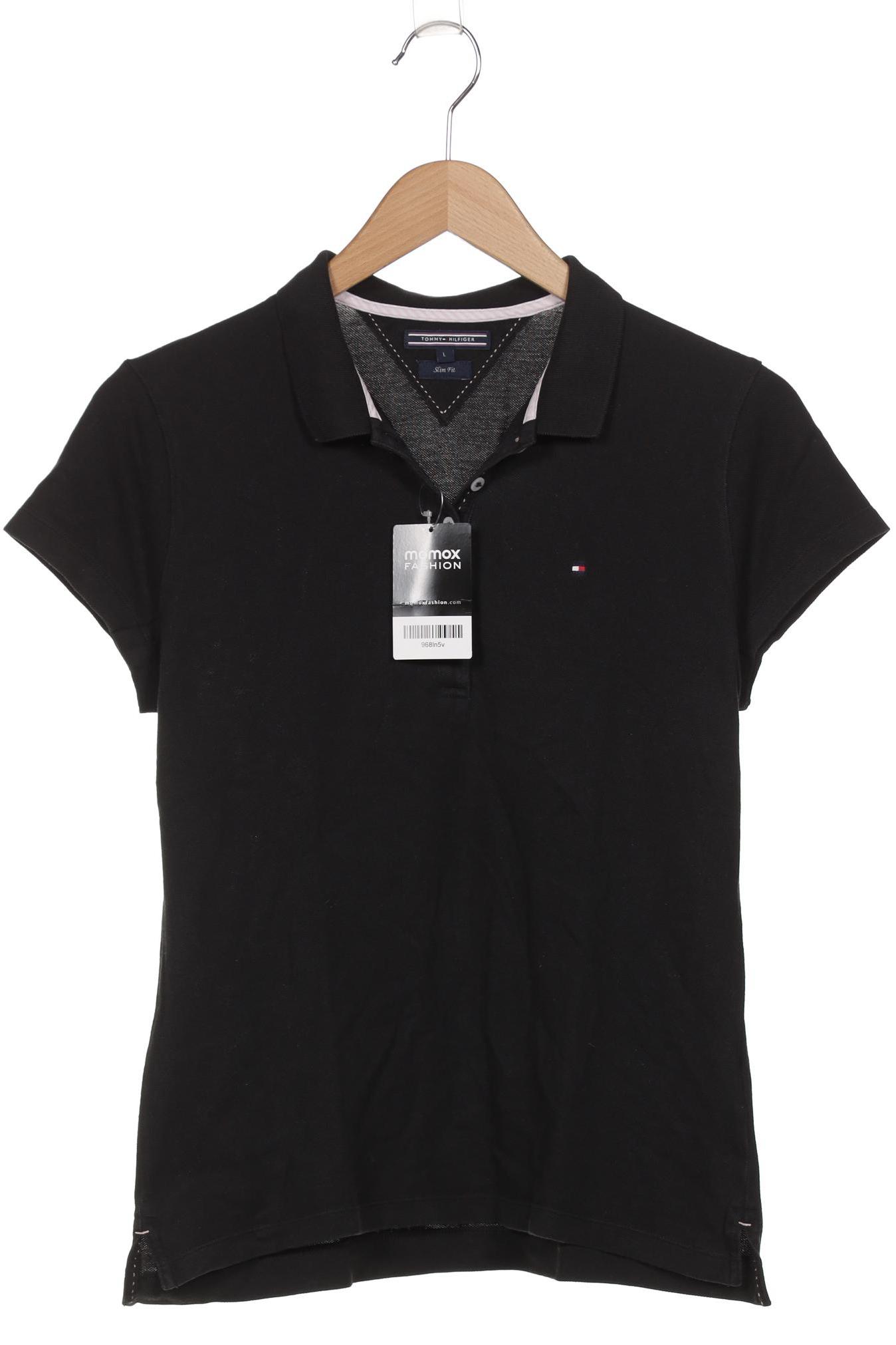 

Tommy Hilfiger Damen Poloshirt, schwarz, Gr. 42