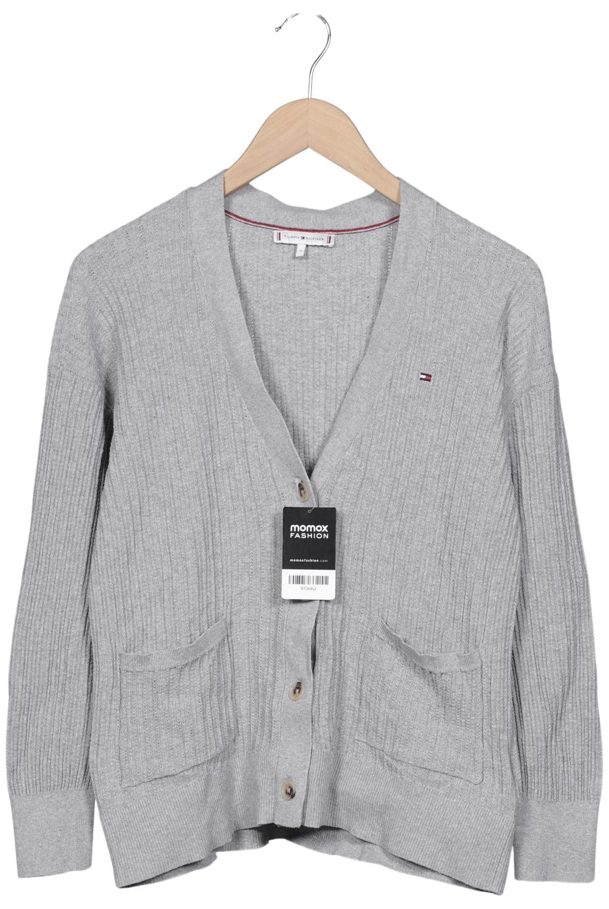 

Tommy Hilfiger Damen Strickjacke, grau, Gr. 36