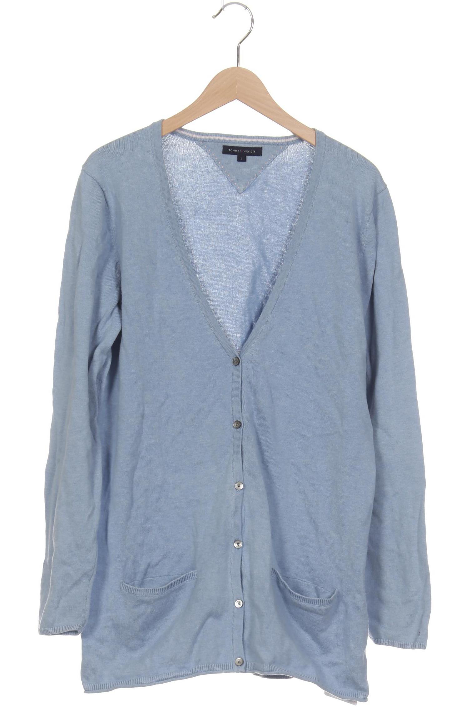 

Tommy Hilfiger Damen Strickjacke, blau, Gr.