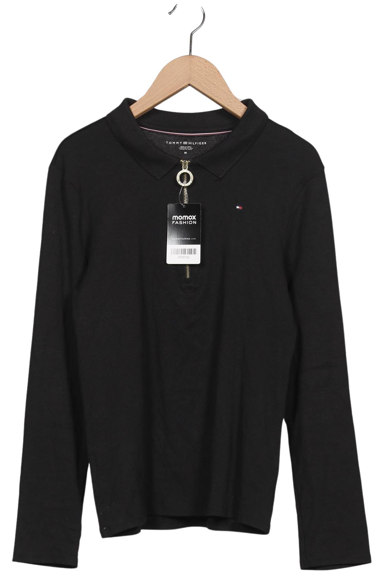 

Tommy Hilfiger Damen Langarmshirt, schwarz, Gr. 38