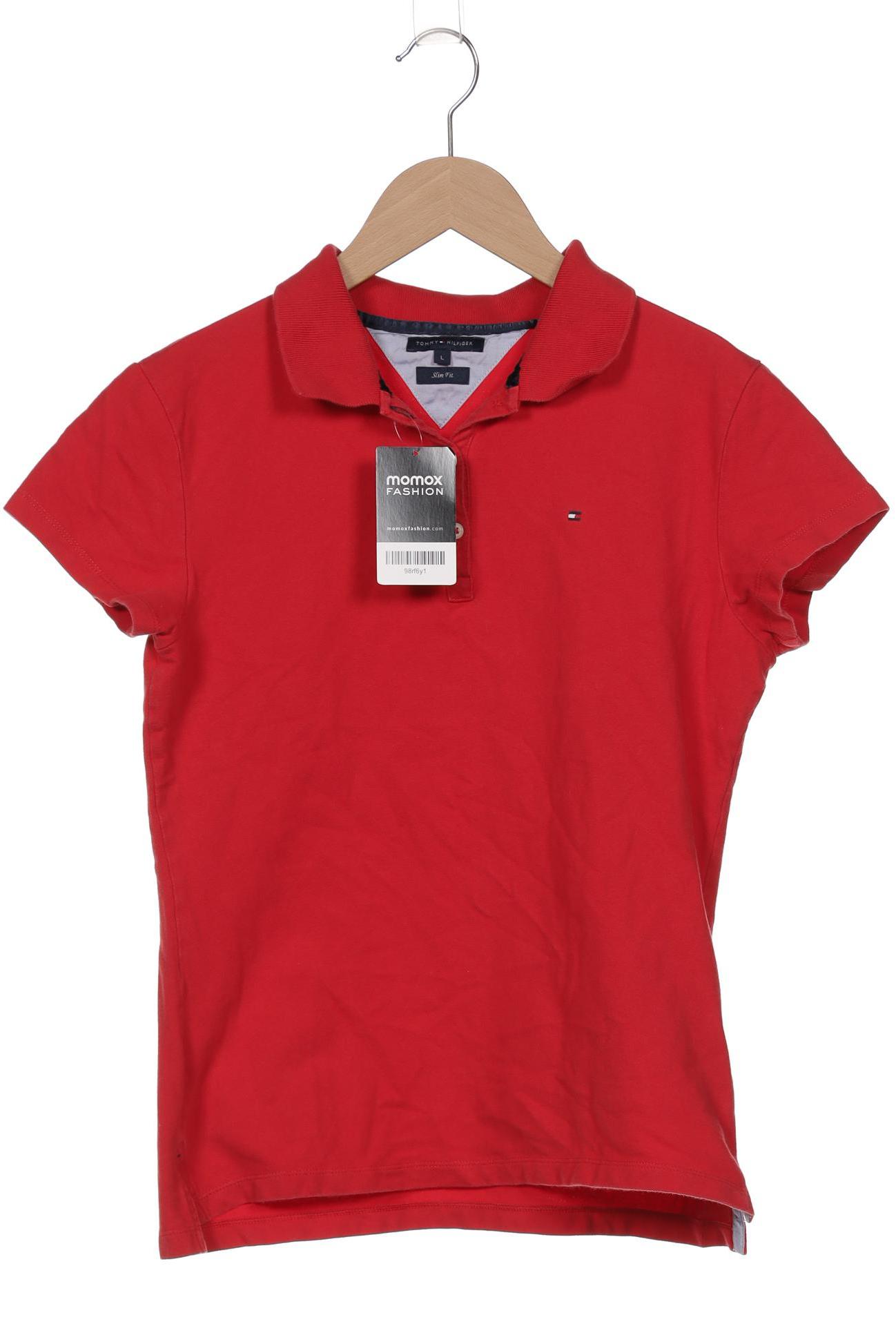 

Tommy Hilfiger Damen Poloshirt, rot, Gr. 42