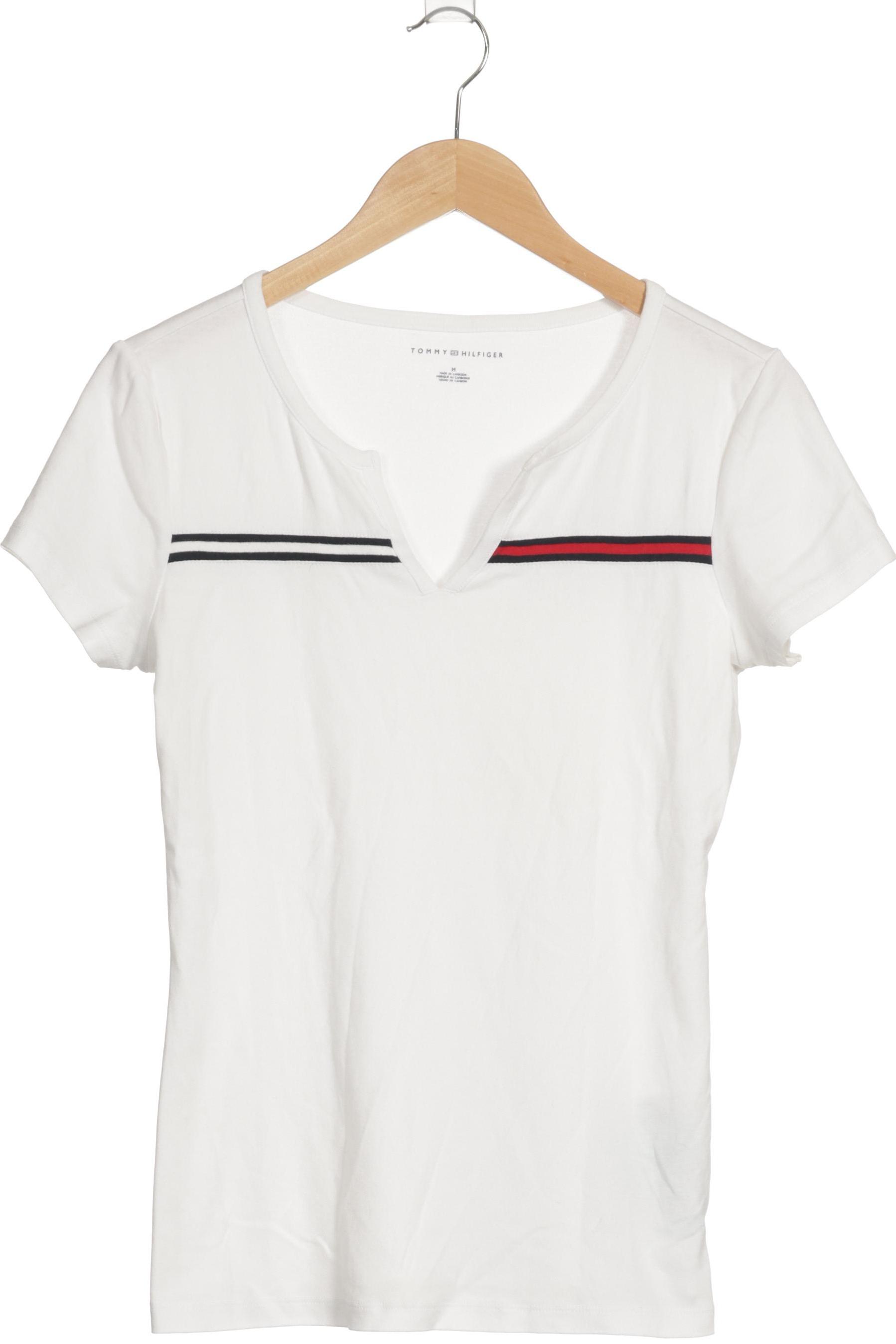 

Tommy Hilfiger Damen T-Shirt, weiß, Gr. 38