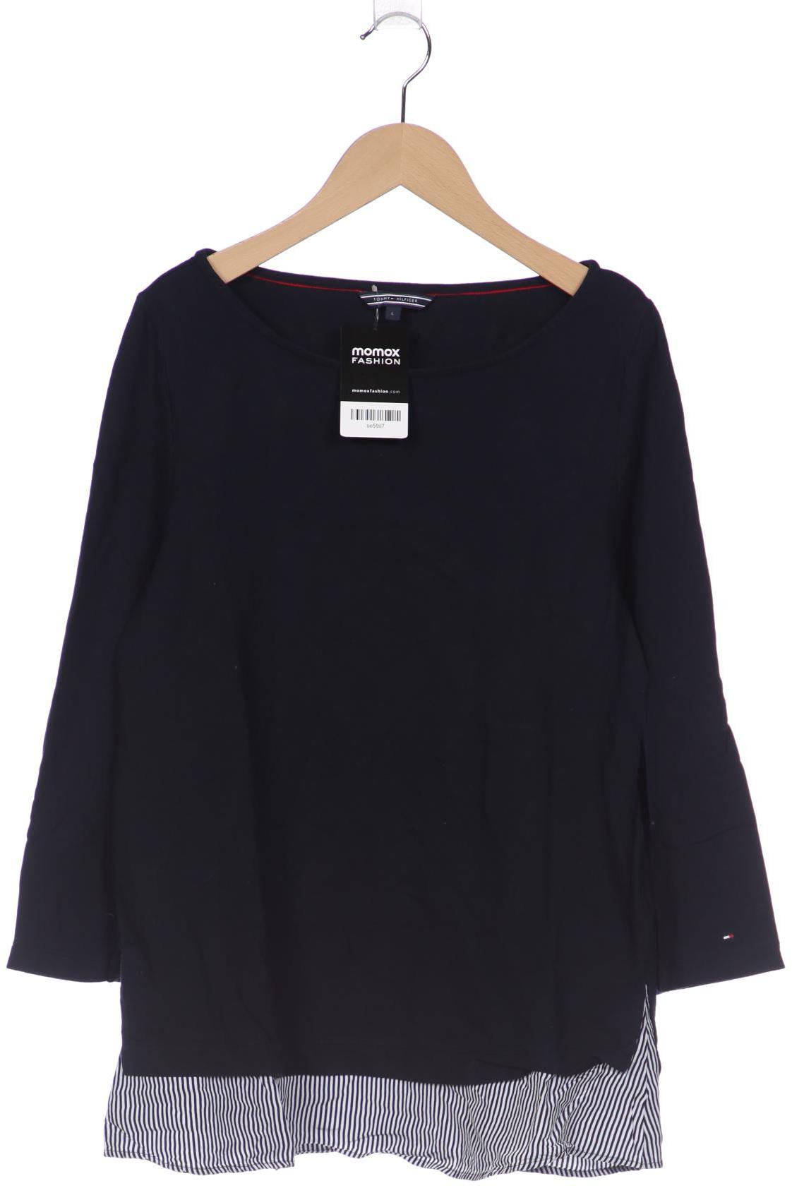 

Tommy Hilfiger Damen Langarmshirt, marineblau, Gr. 42