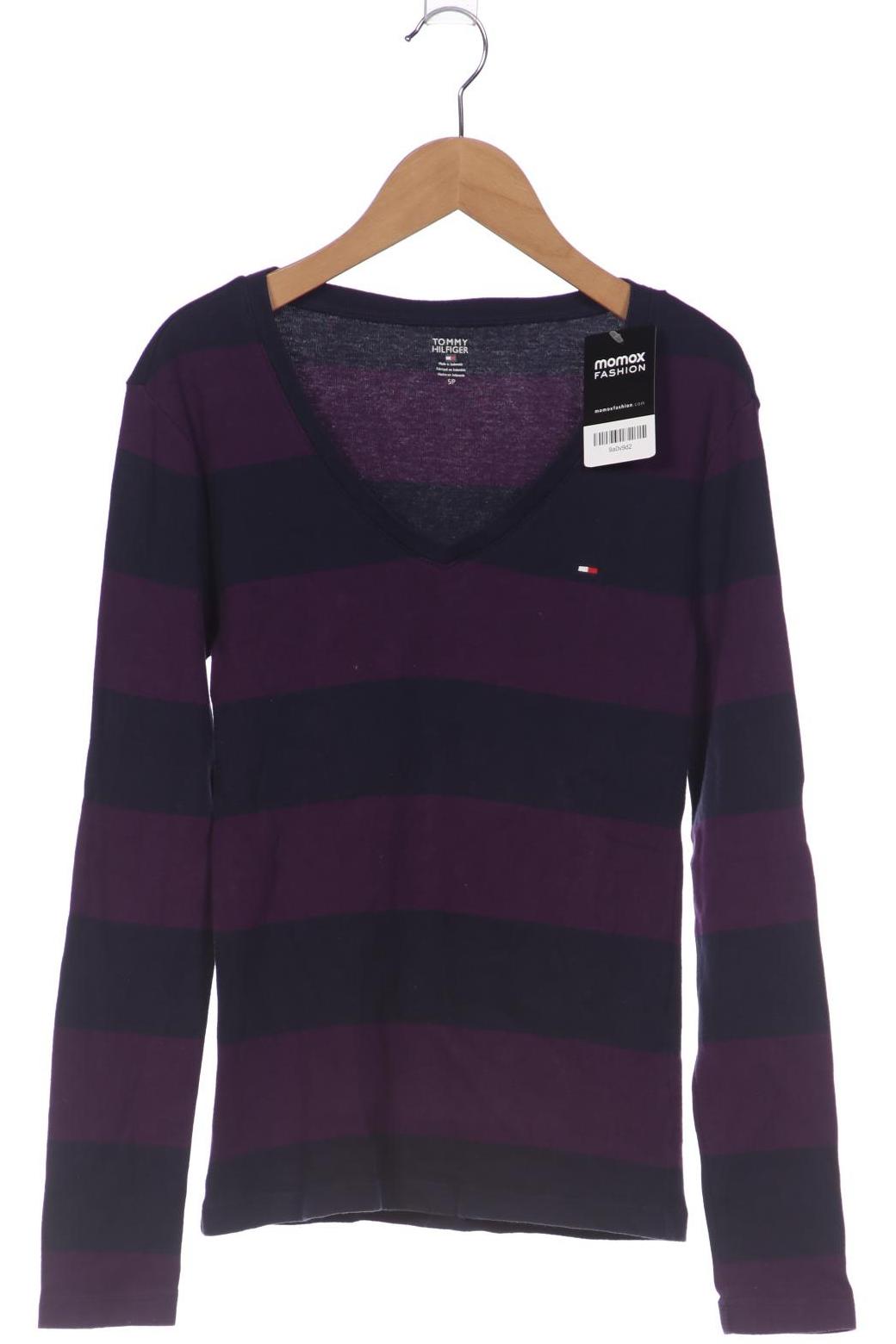 

Tommy Hilfiger Damen Langarmshirt, marineblau, Gr. 36