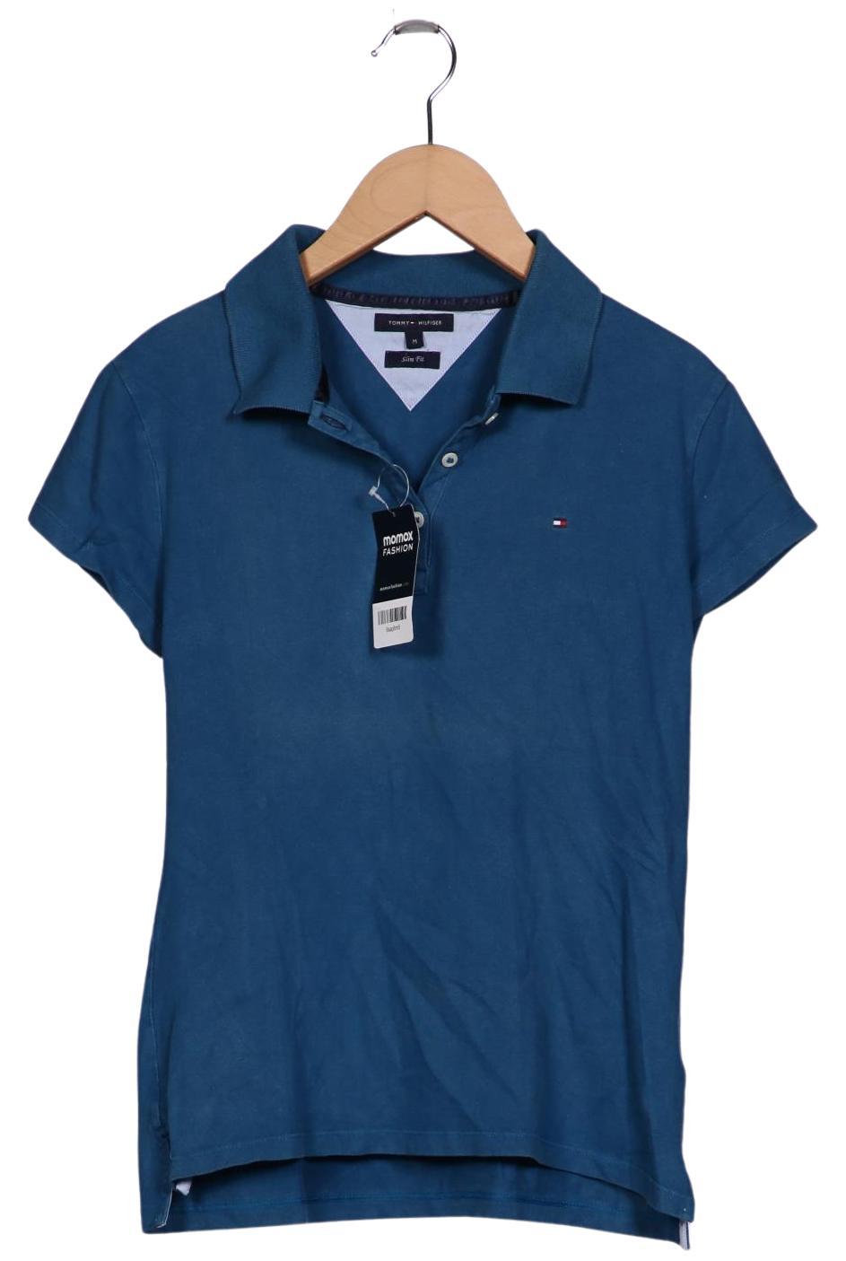 

Tommy Hilfiger Damen Poloshirt, blau, Gr. 38