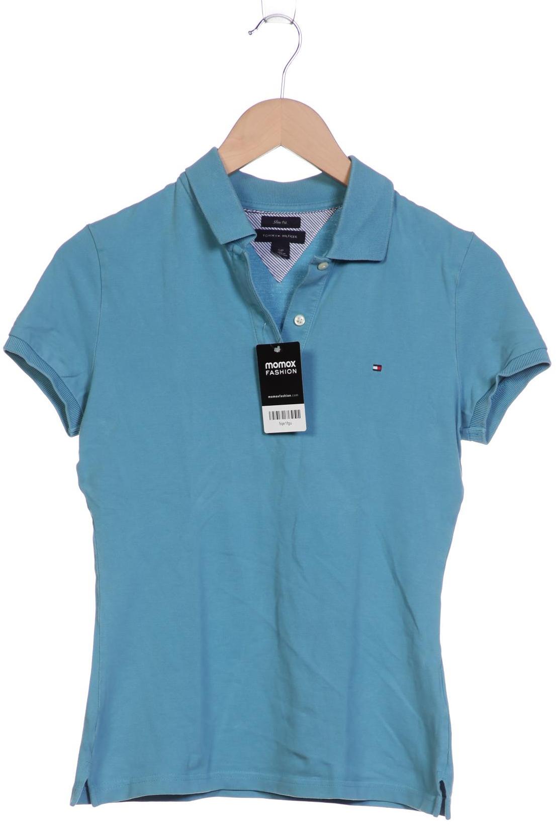 

Tommy Hilfiger Damen Poloshirt, blau, Gr. 36