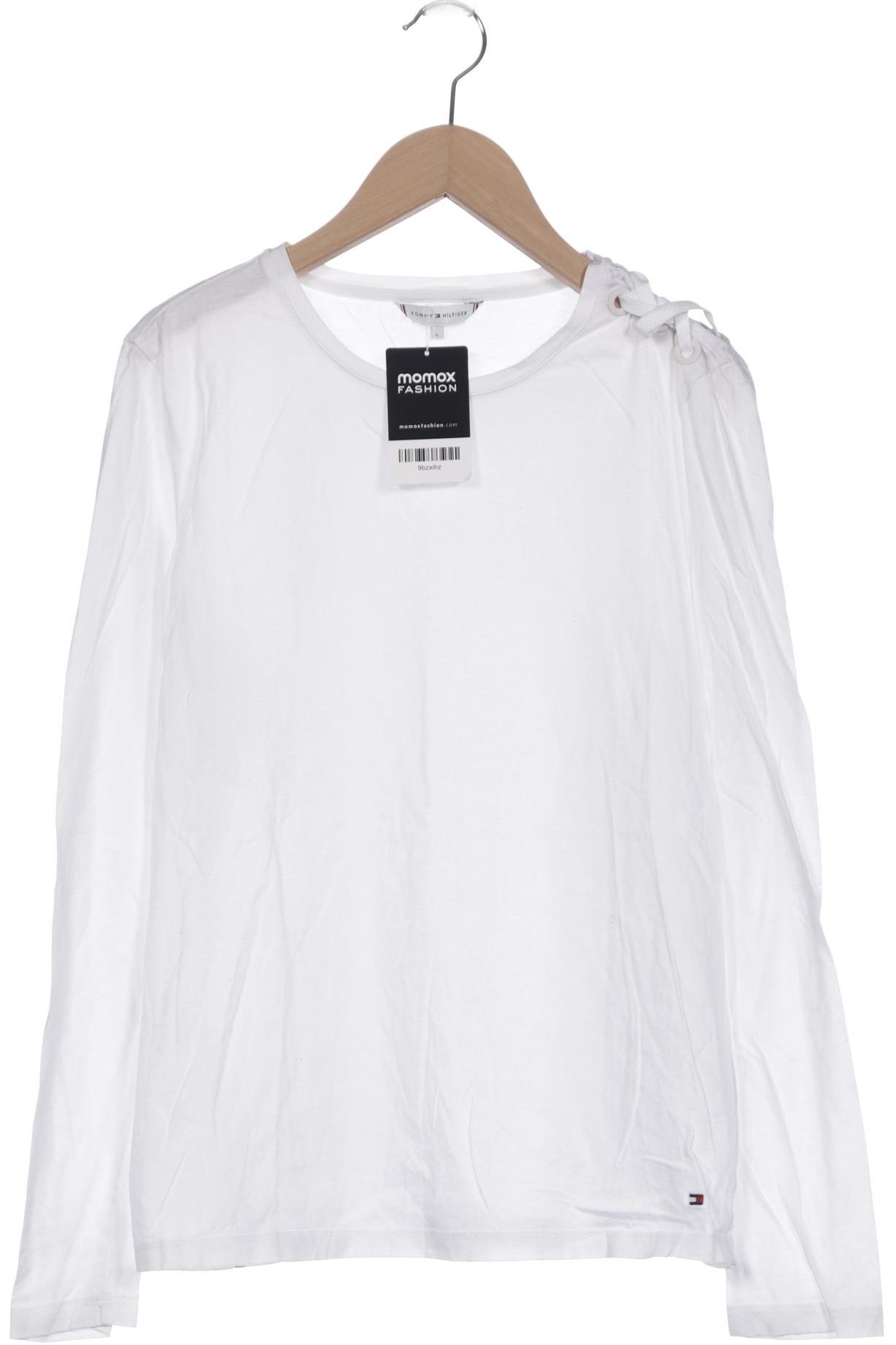 

Tommy Hilfiger Damen Langarmshirt, weiß, Gr. 42