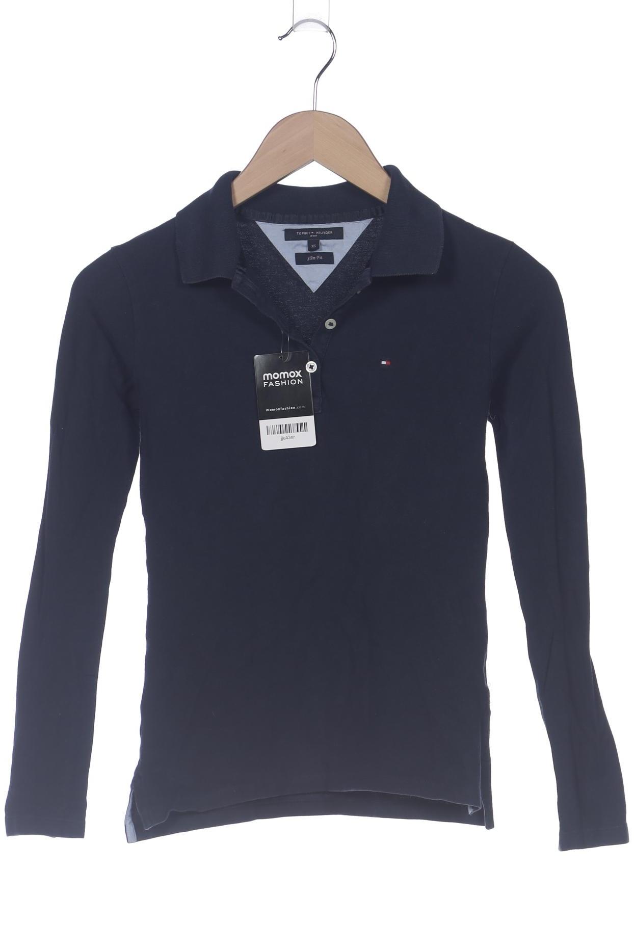

Tommy Hilfiger Damen Poloshirt, blau, Gr. 34