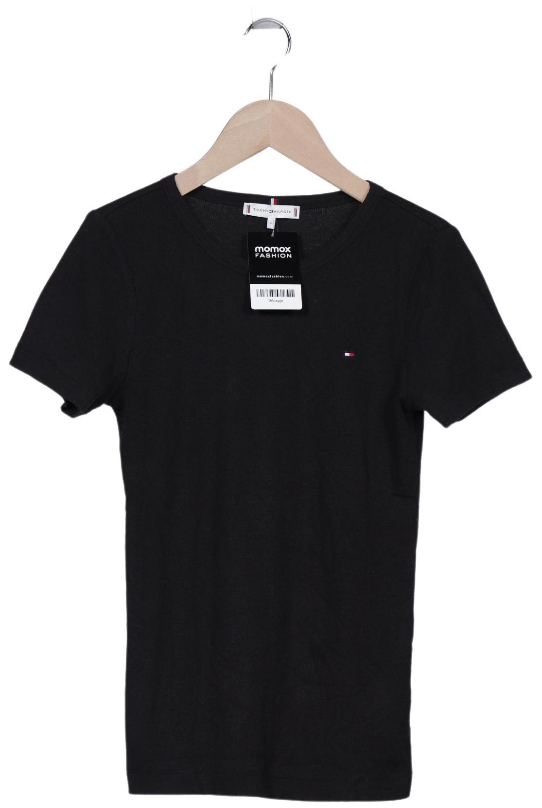 

Tommy Hilfiger Damen T-Shirt, schwarz, Gr. 36