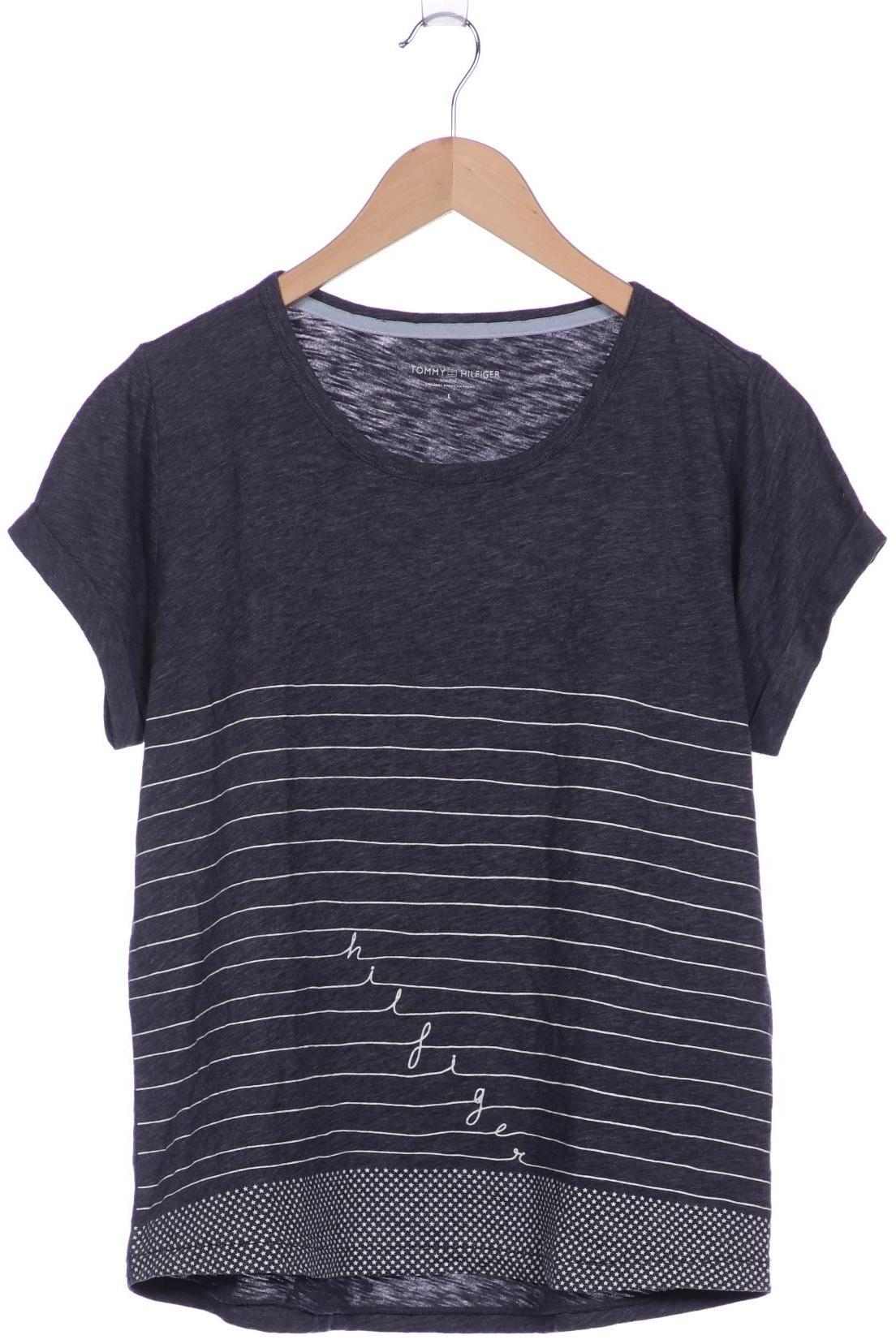 

Tommy Hilfiger Damen T-Shirt, marineblau, Gr. 42